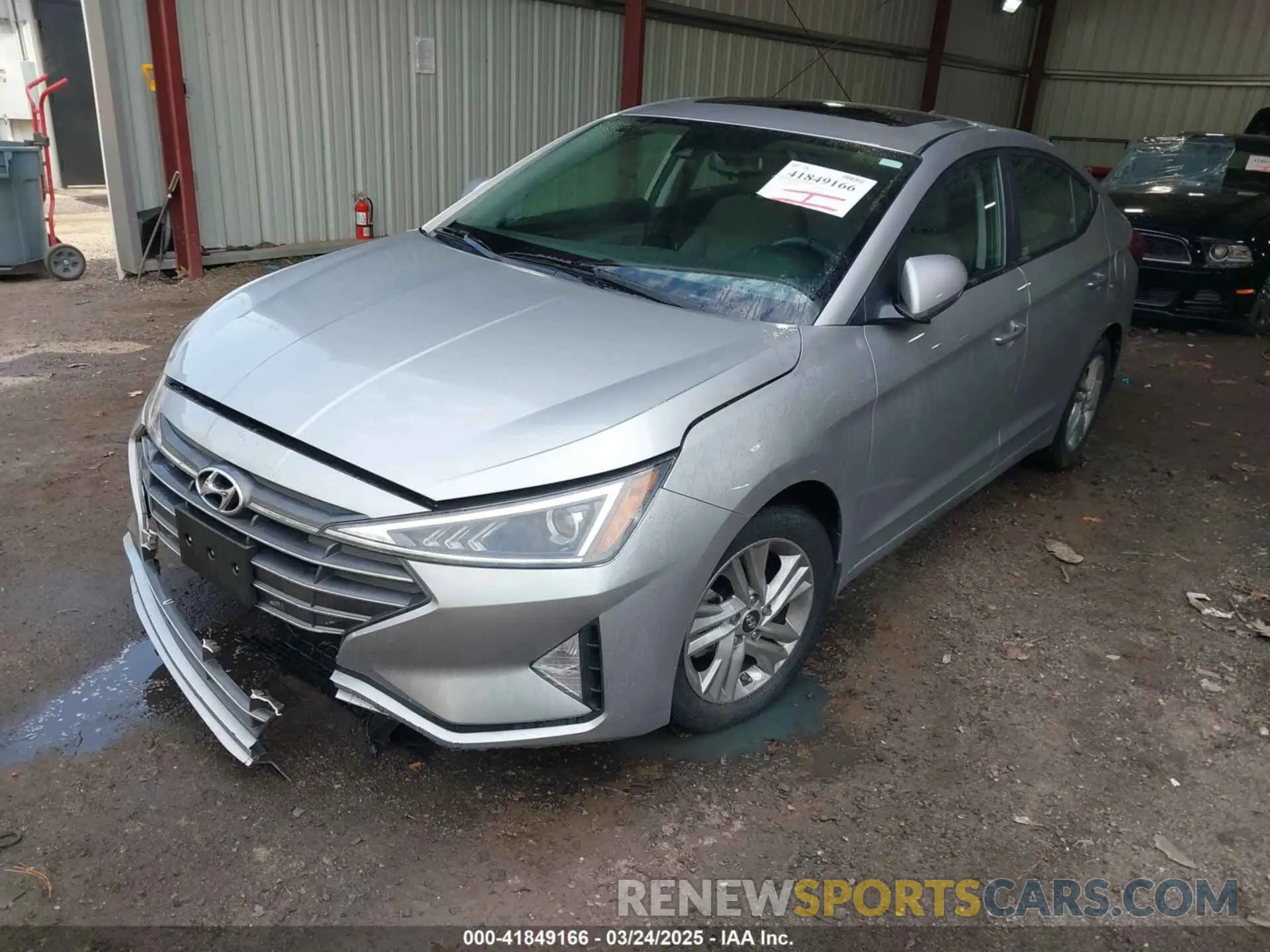 2 fotografías del automóvil dañado 5NPD84LF8LH622368 HYUNDAI ELANTRA 2020