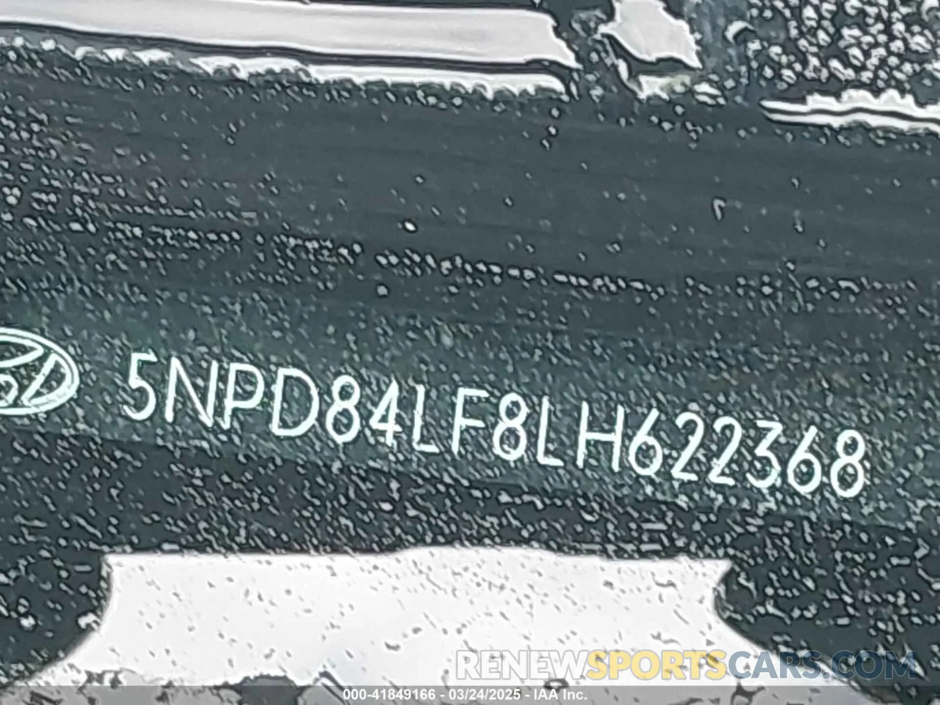 9 fotografías del automóvil dañado 5NPD84LF8LH622368 HYUNDAI ELANTRA 2020