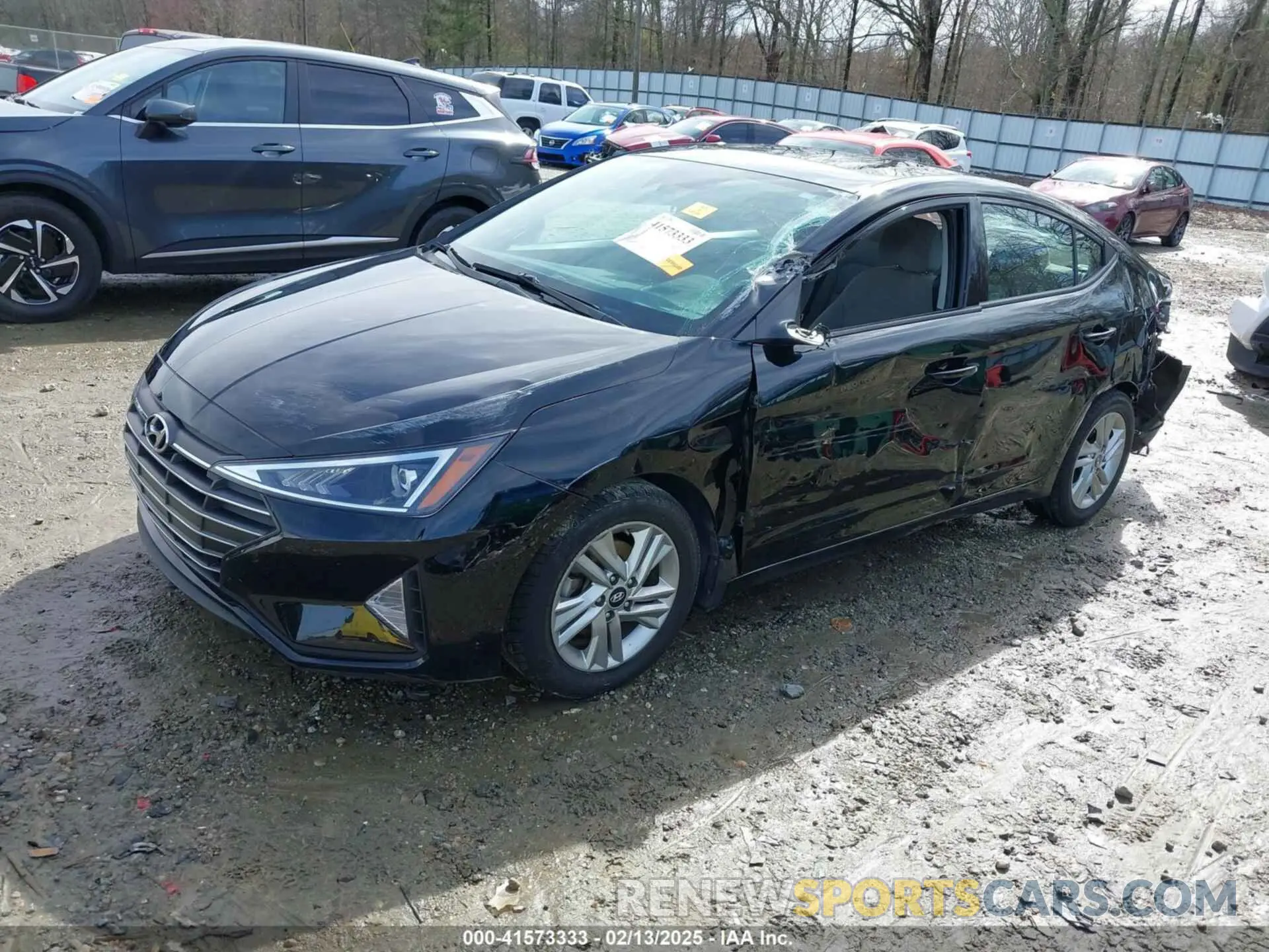 2 fotografías del automóvil dañado 5NPD84LF8LH624475 HYUNDAI ELANTRA 2020
