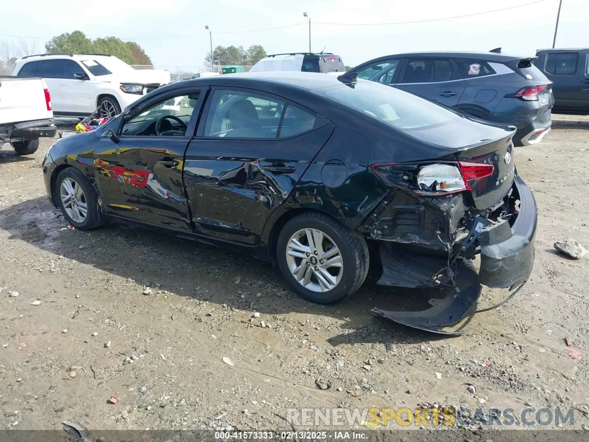 3 fotografías del automóvil dañado 5NPD84LF8LH624475 HYUNDAI ELANTRA 2020