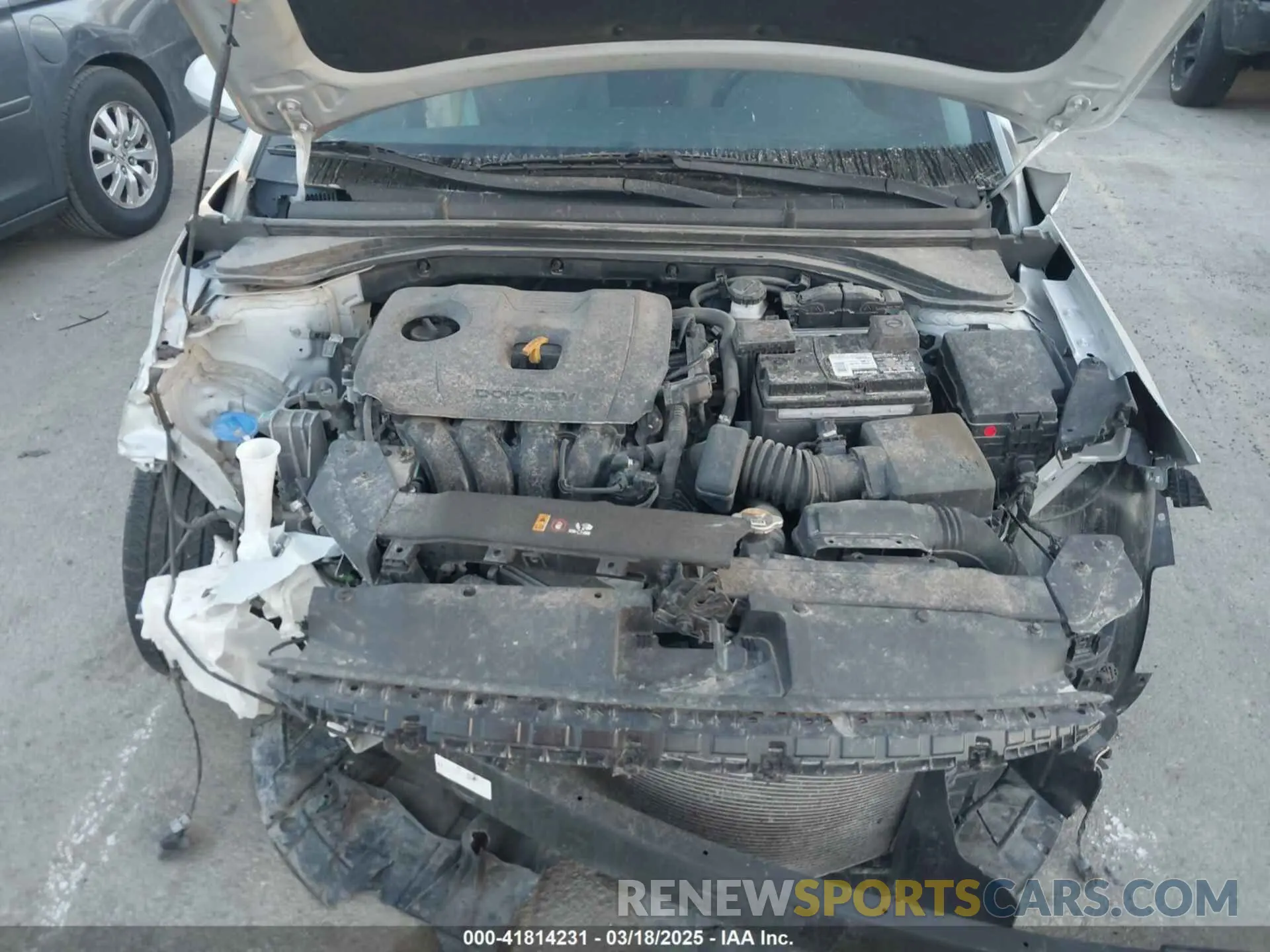 10 fotografías del automóvil dañado 5NPD84LF9LH505432 HYUNDAI ELANTRA 2020