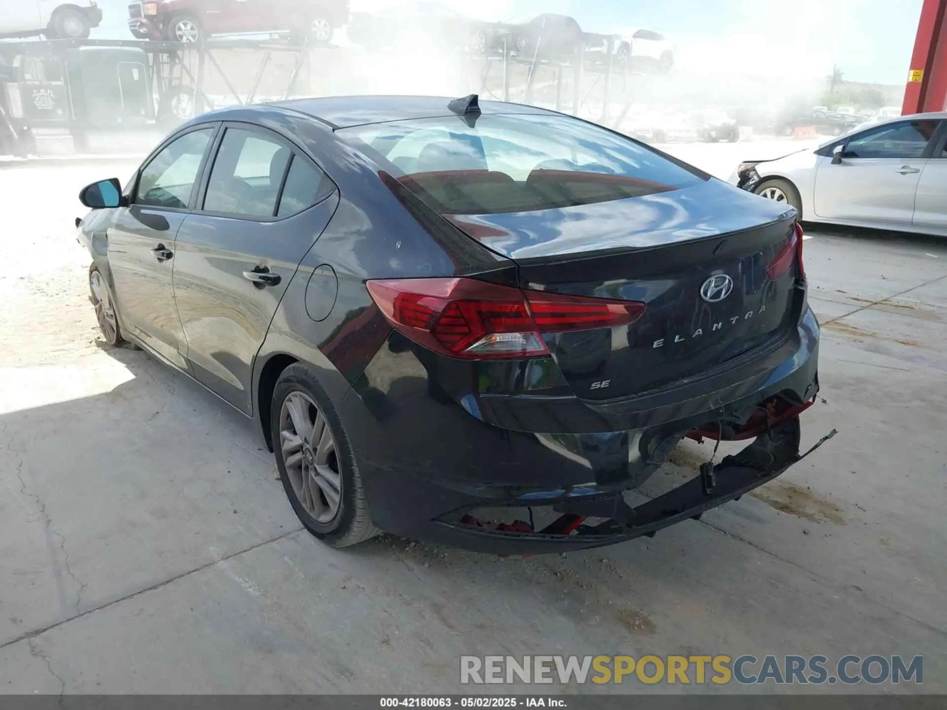 3 fotografías del automóvil dañado 5NPD84LF9LH507214 HYUNDAI ELANTRA 2020