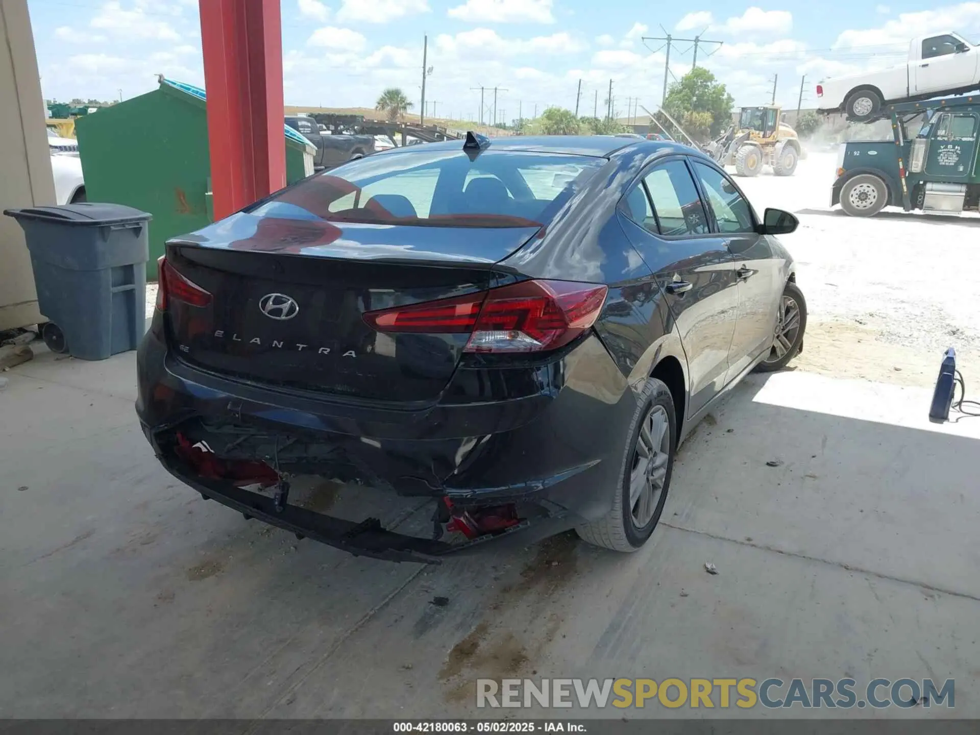 4 fotografías del automóvil dañado 5NPD84LF9LH507214 HYUNDAI ELANTRA 2020