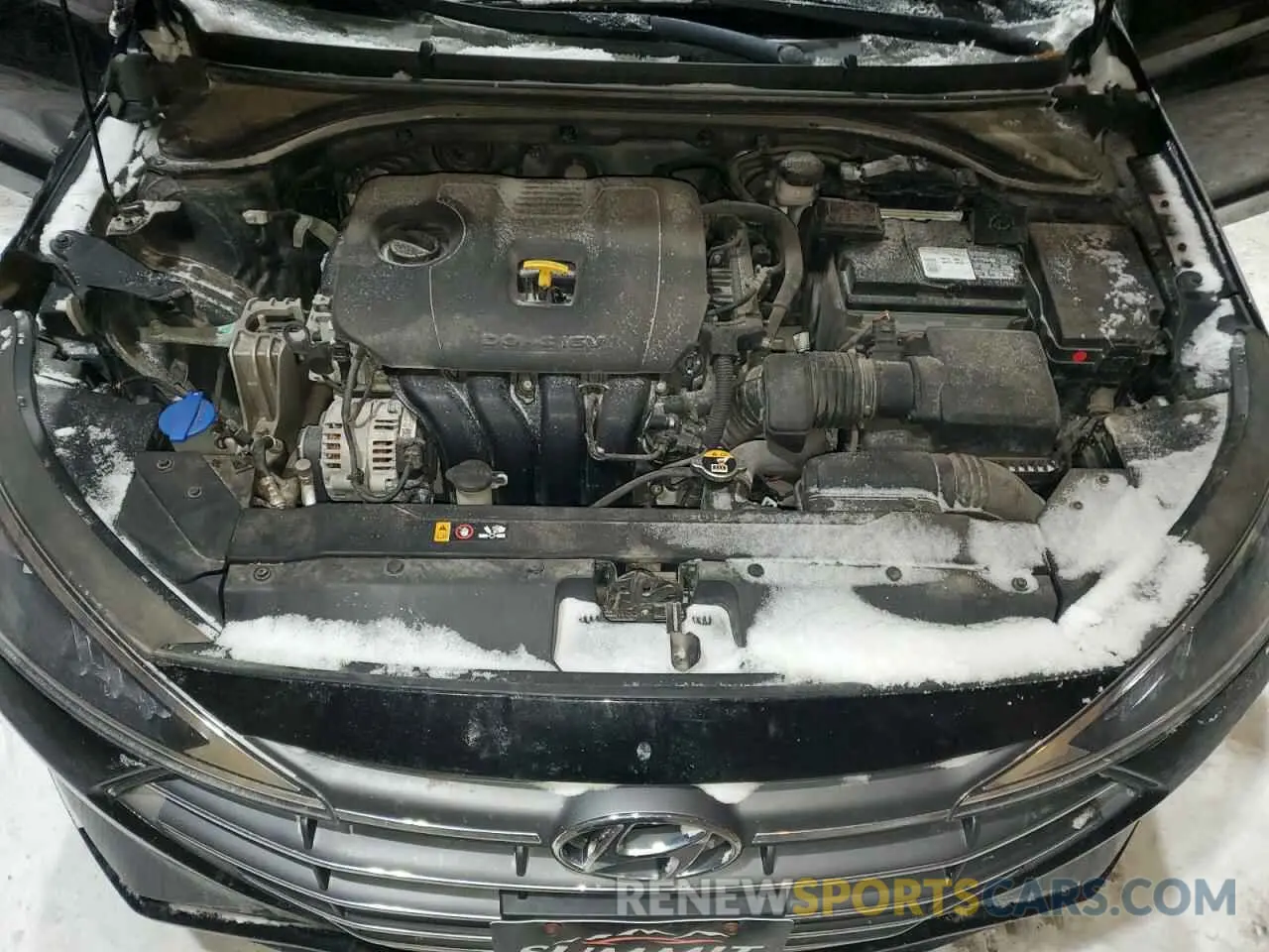 12 fotografías del automóvil dañado 5NPD84LF9LH508752 HYUNDAI ELANTRA 2020