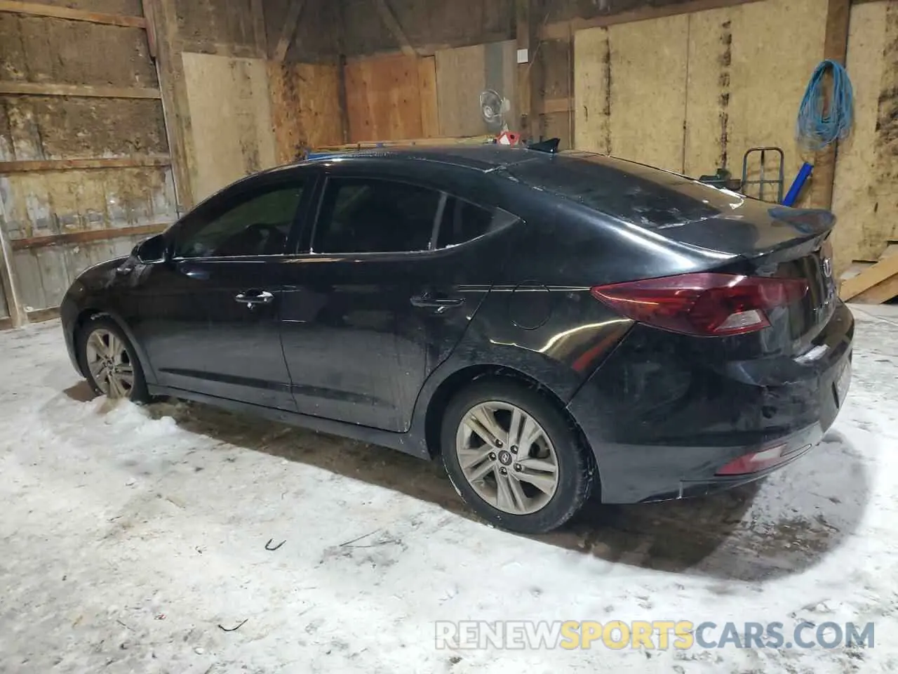 2 fotografías del automóvil dañado 5NPD84LF9LH508752 HYUNDAI ELANTRA 2020