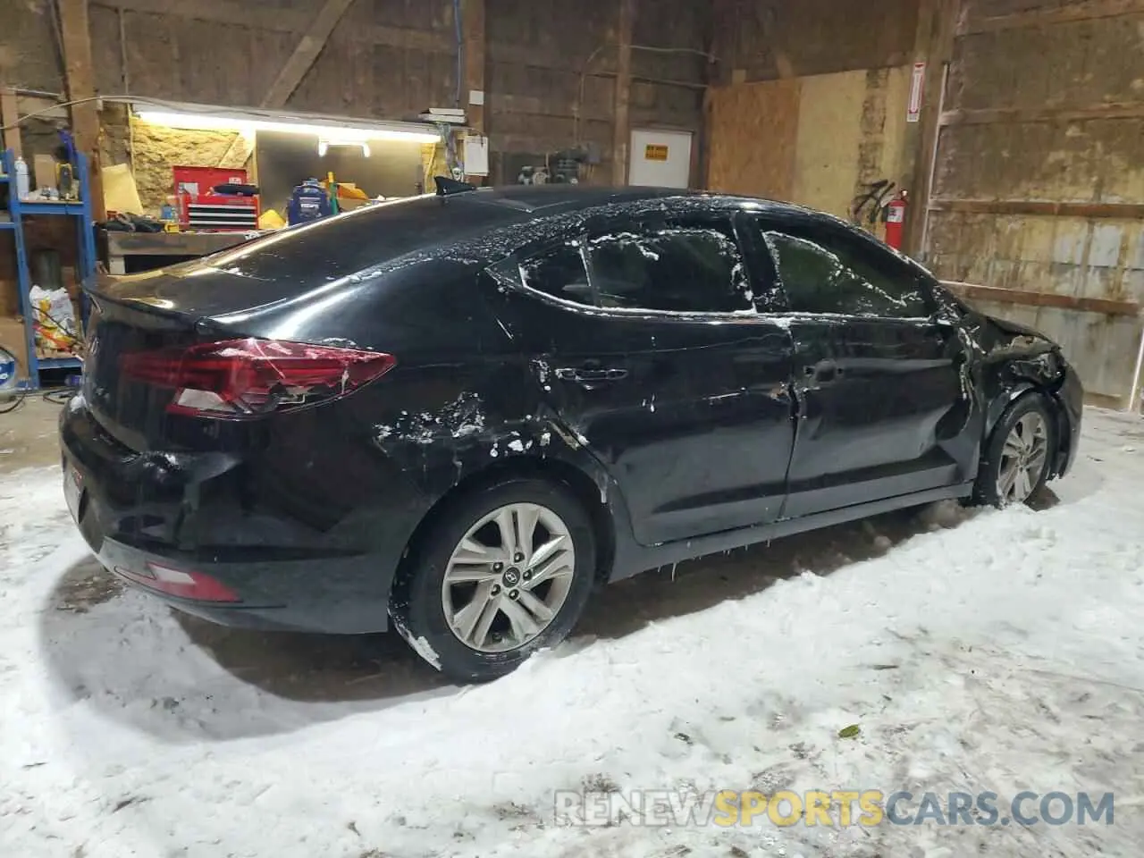 3 fotografías del automóvil dañado 5NPD84LF9LH508752 HYUNDAI ELANTRA 2020