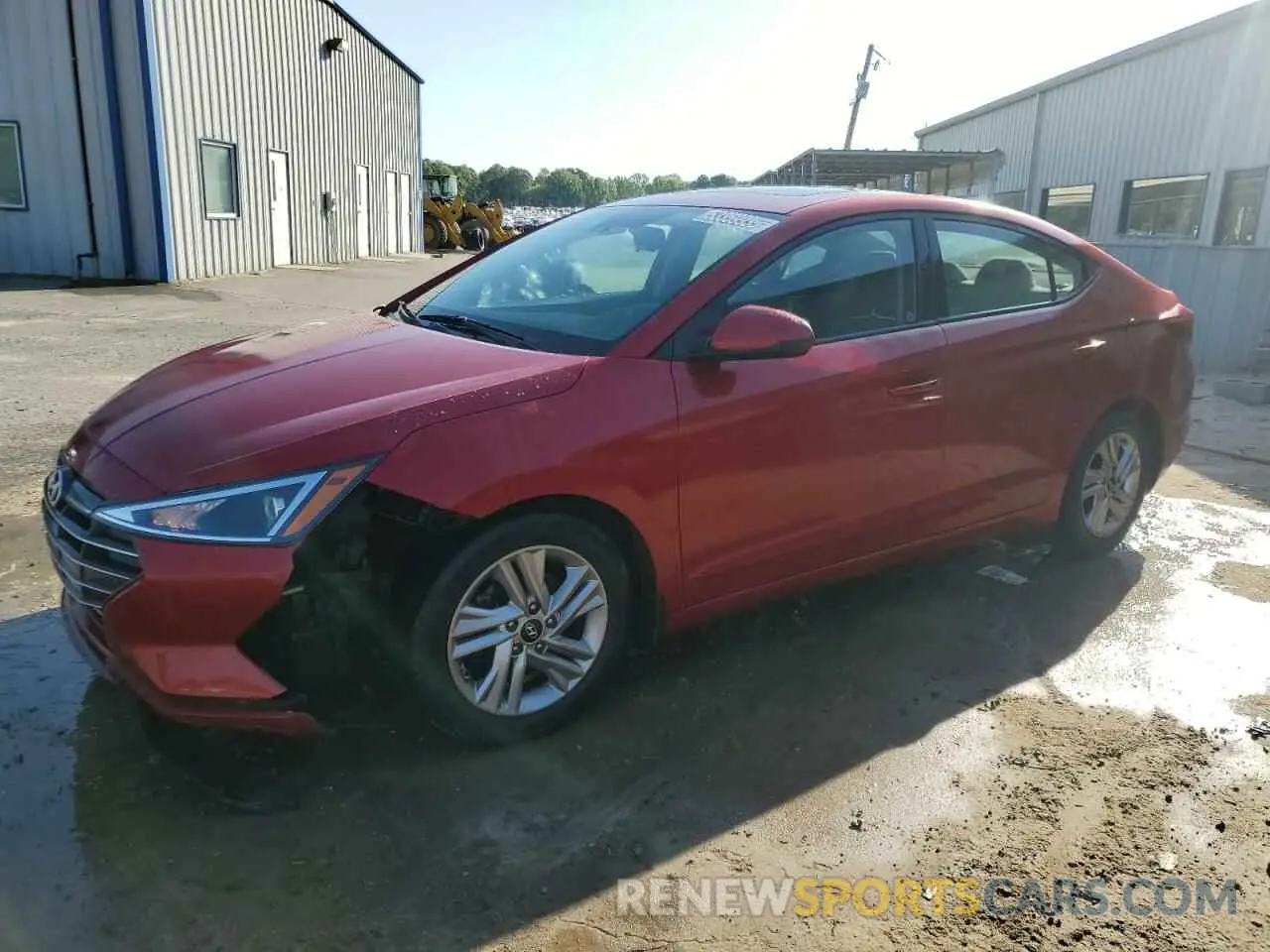 1 fotografías del automóvil dañado 5NPD84LF9LH517712 HYUNDAI ELANTRA 2020