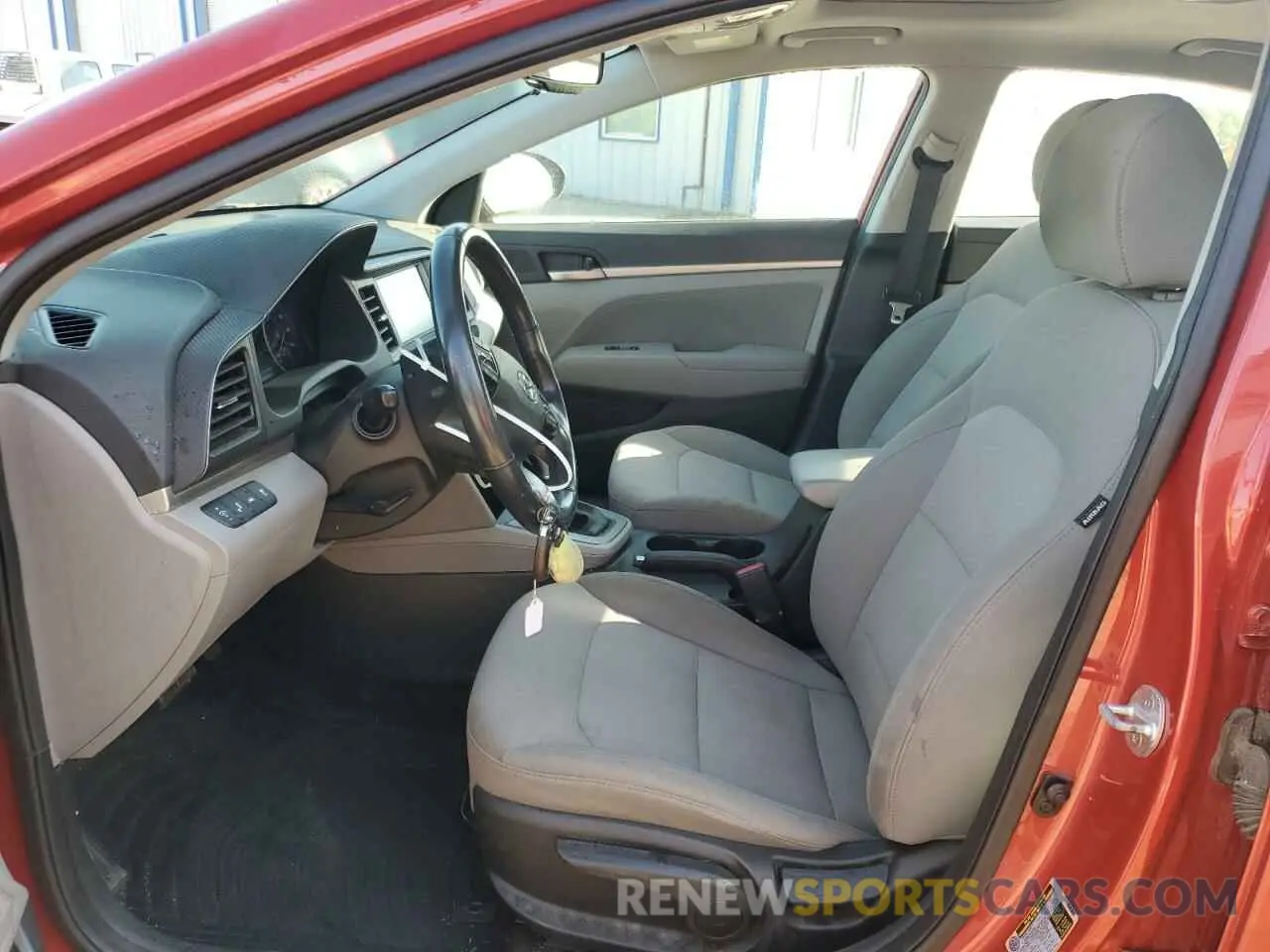 7 fotografías del automóvil dañado 5NPD84LF9LH517712 HYUNDAI ELANTRA 2020
