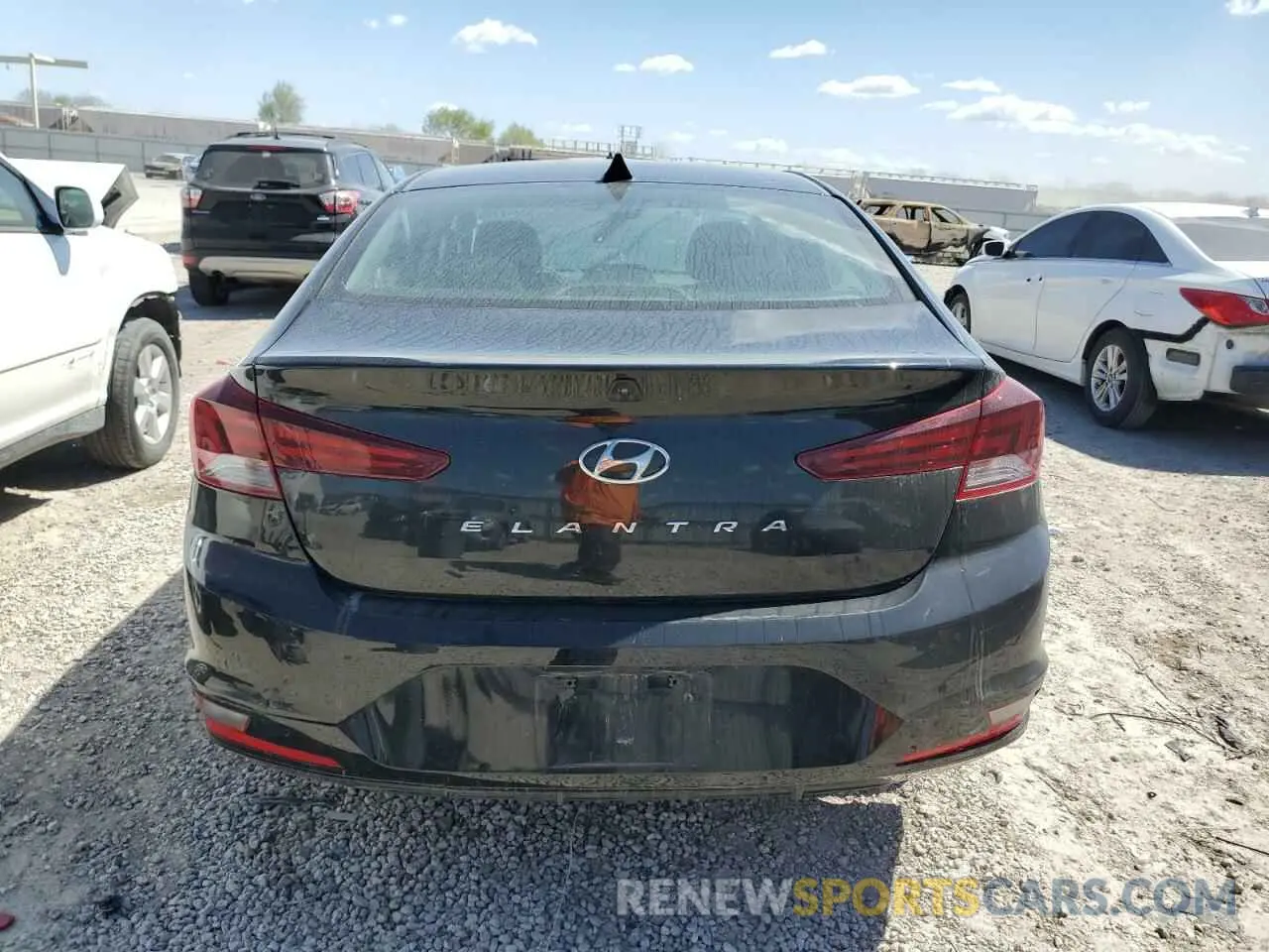 6 fotografías del automóvil dañado 5NPD84LF9LH547485 HYUNDAI ELANTRA 2020