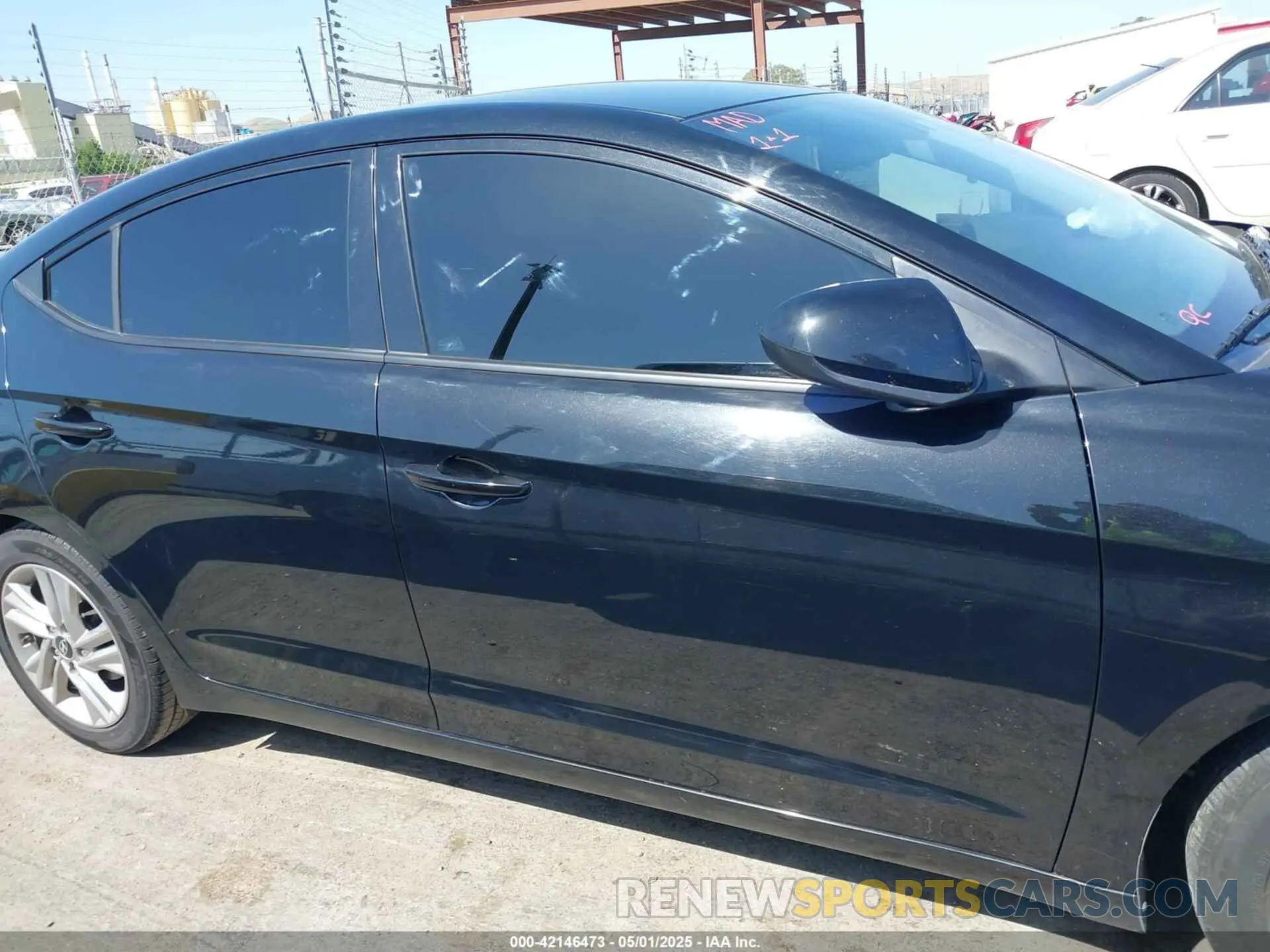 13 fotografías del automóvil dañado 5NPD84LF9LH548247 HYUNDAI ELANTRA 2020