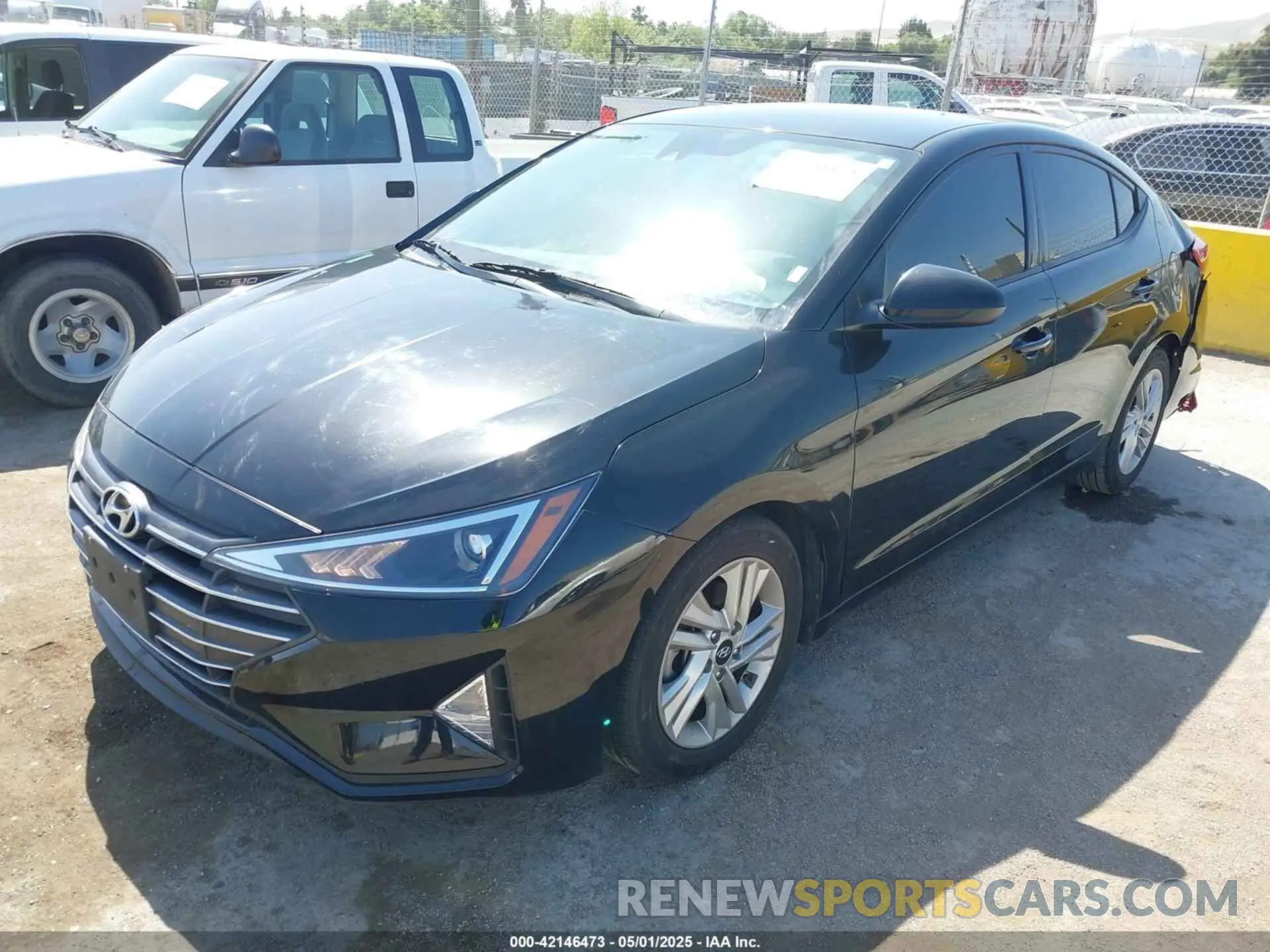2 fotografías del automóvil dañado 5NPD84LF9LH548247 HYUNDAI ELANTRA 2020