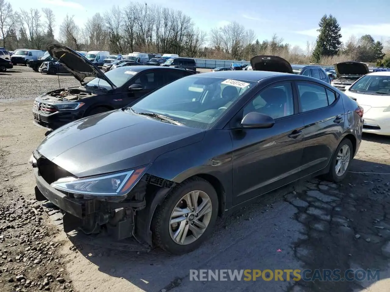 1 fotografías del automóvil dañado 5NPD84LF9LH550628 HYUNDAI ELANTRA 2020