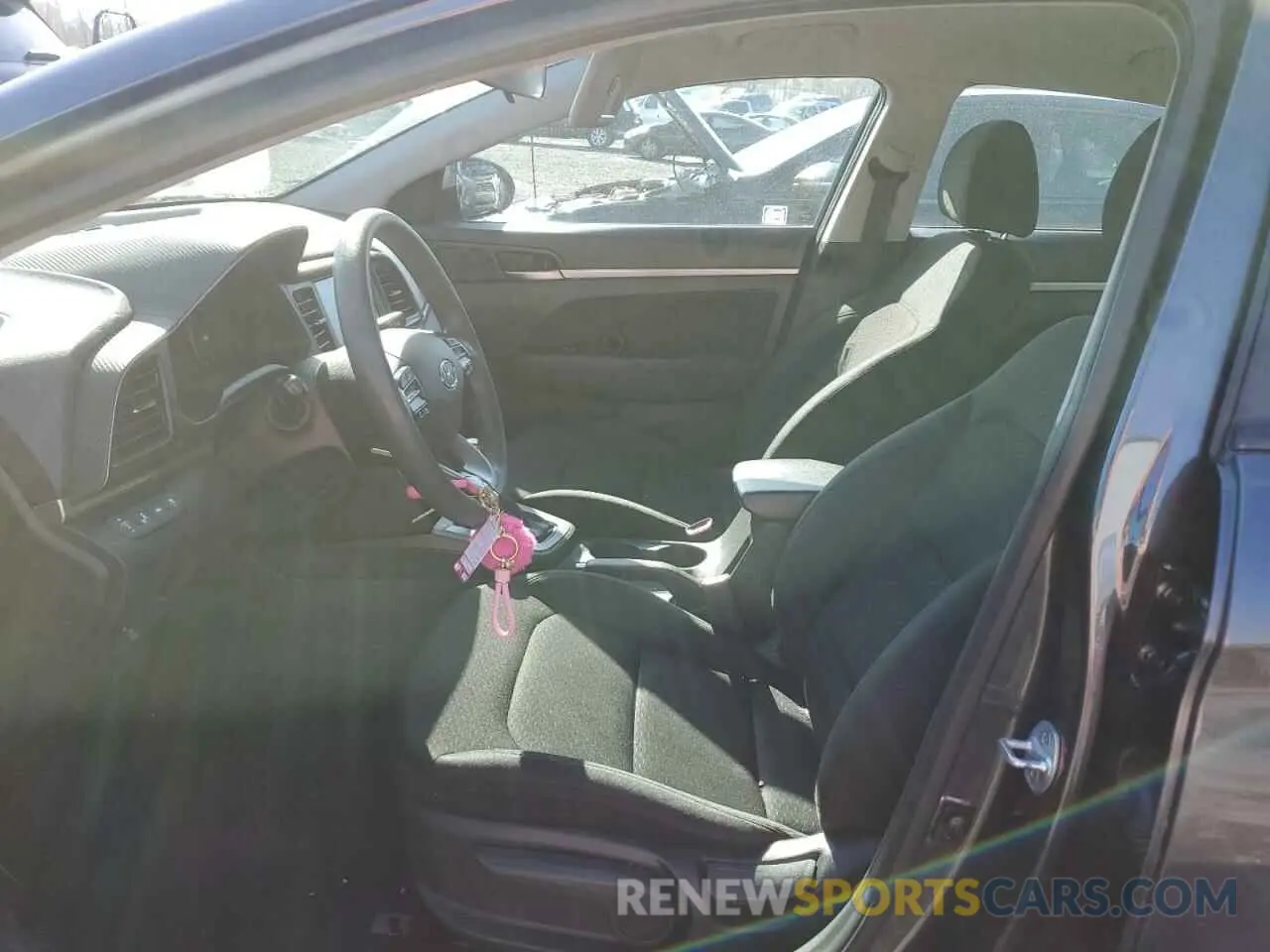 7 fotografías del automóvil dañado 5NPD84LF9LH550628 HYUNDAI ELANTRA 2020