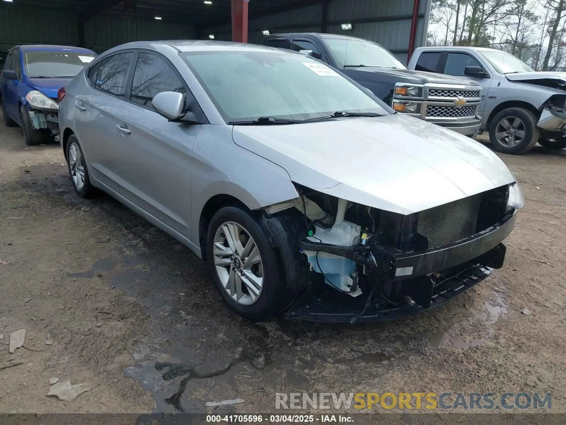 1 fotografías del automóvil dañado 5NPD84LF9LH551715 HYUNDAI ELANTRA 2020