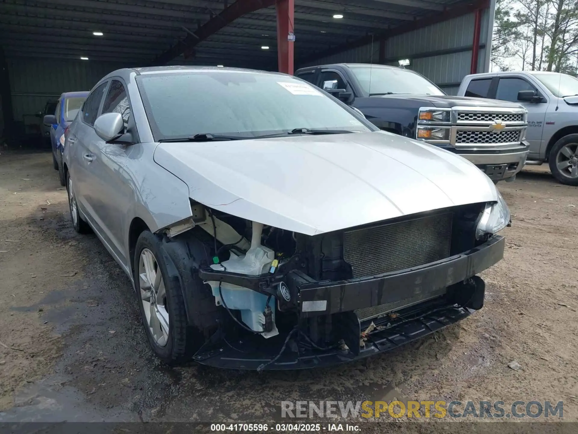6 fotografías del automóvil dañado 5NPD84LF9LH551715 HYUNDAI ELANTRA 2020