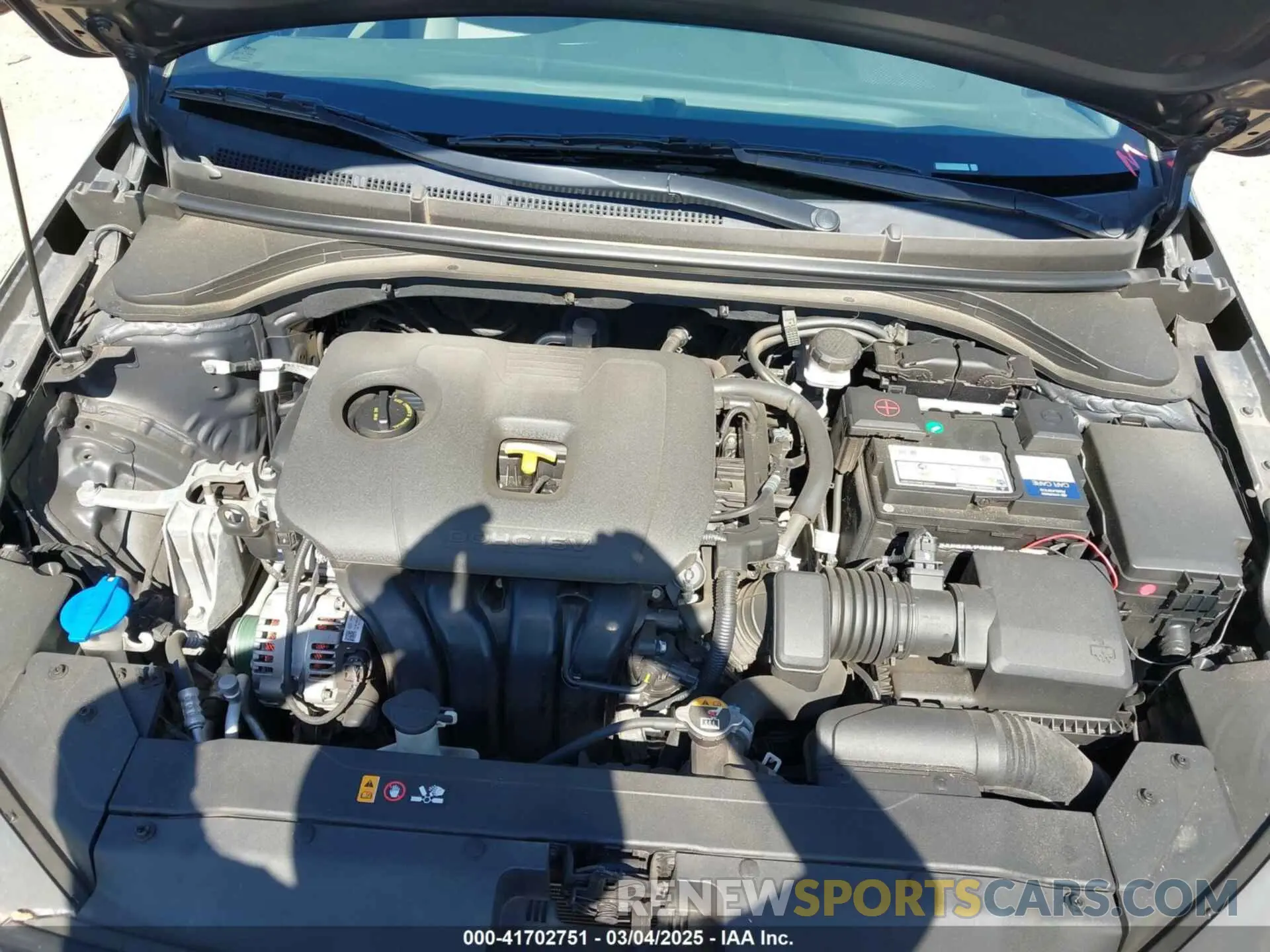 10 fotografías del automóvil dañado 5NPD84LF9LH558115 HYUNDAI ELANTRA 2020