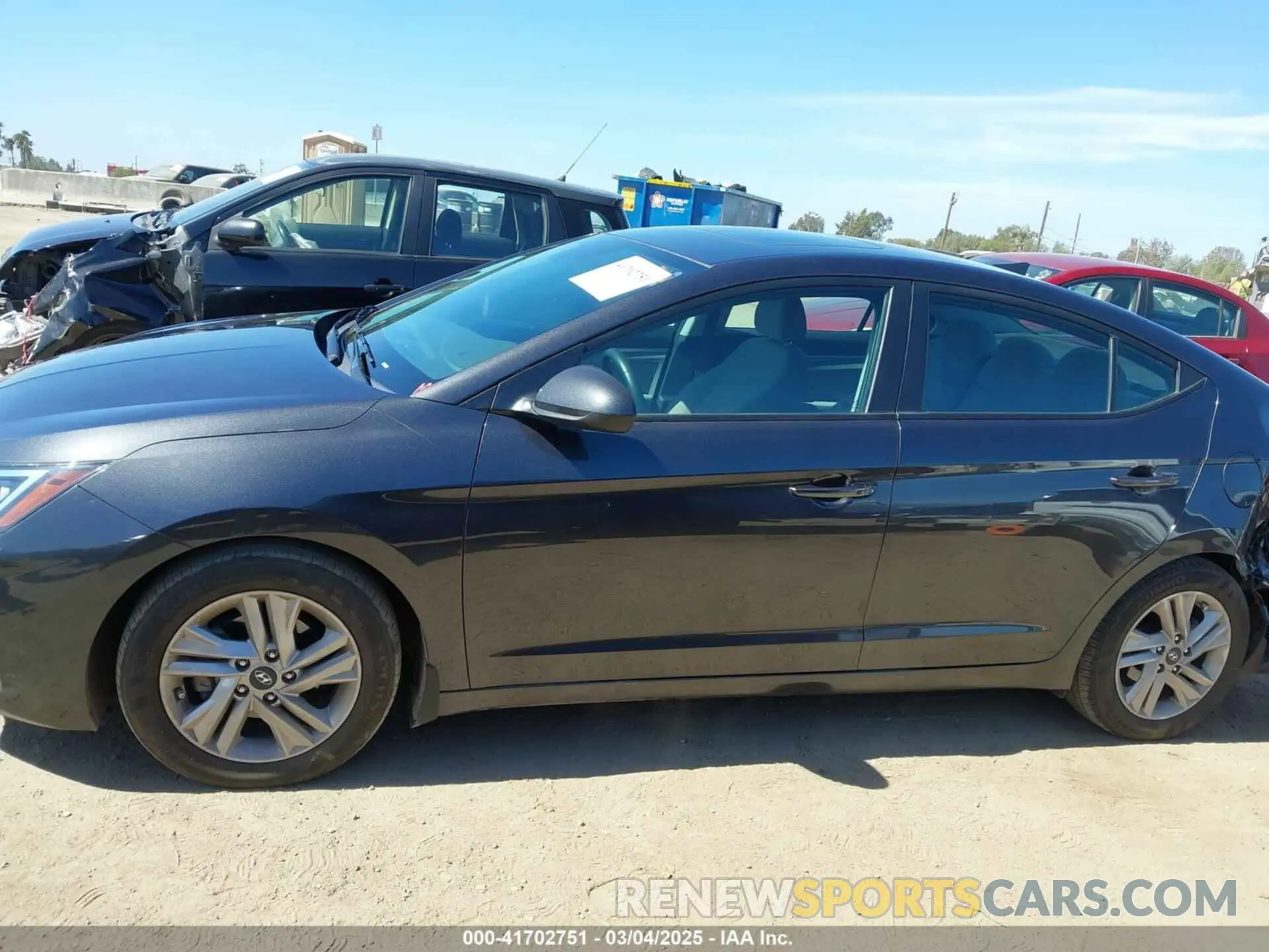 14 fotografías del automóvil dañado 5NPD84LF9LH558115 HYUNDAI ELANTRA 2020