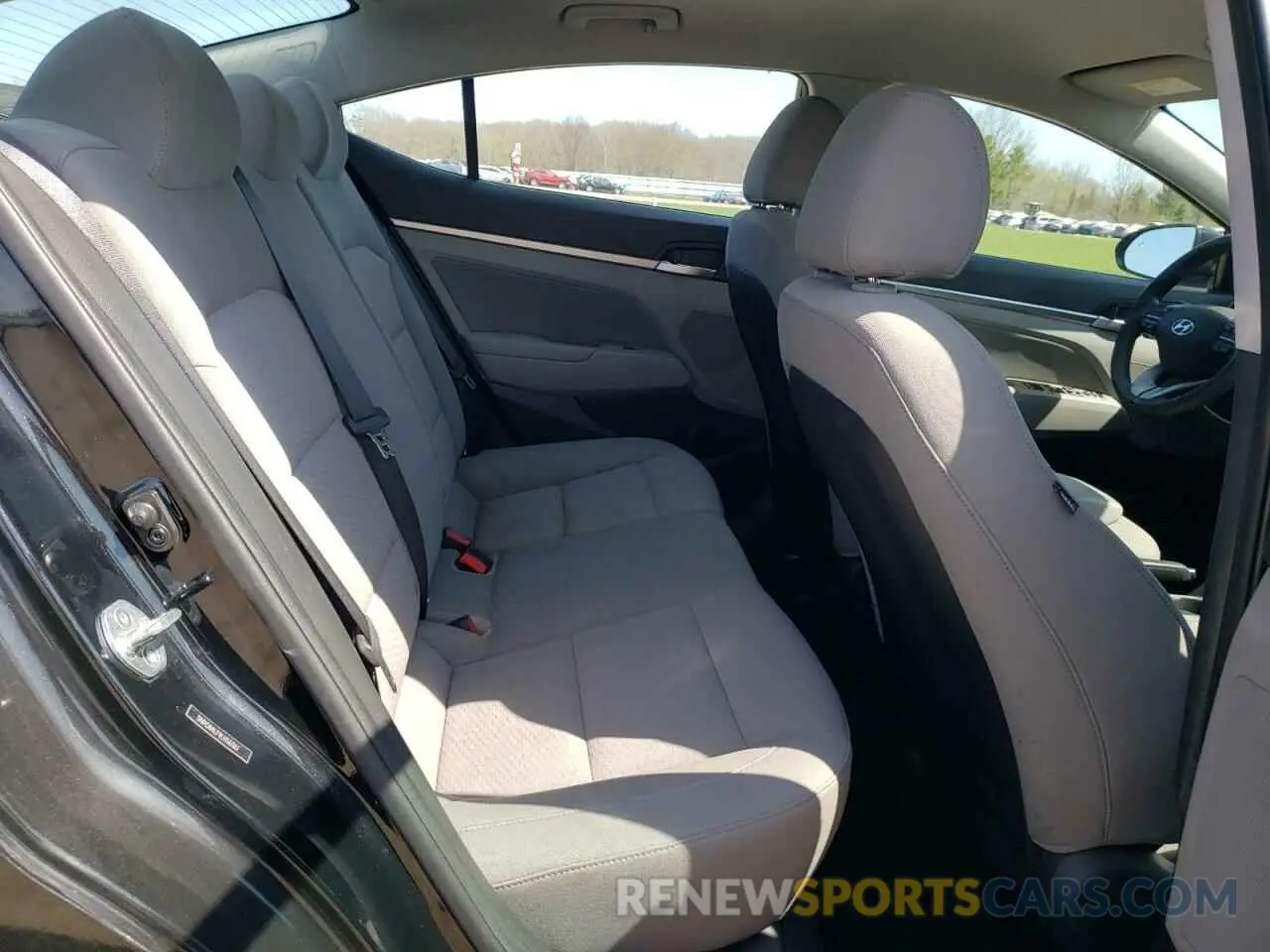 10 fotografías del automóvil dañado 5NPD84LF9LH561161 HYUNDAI ELANTRA 2020