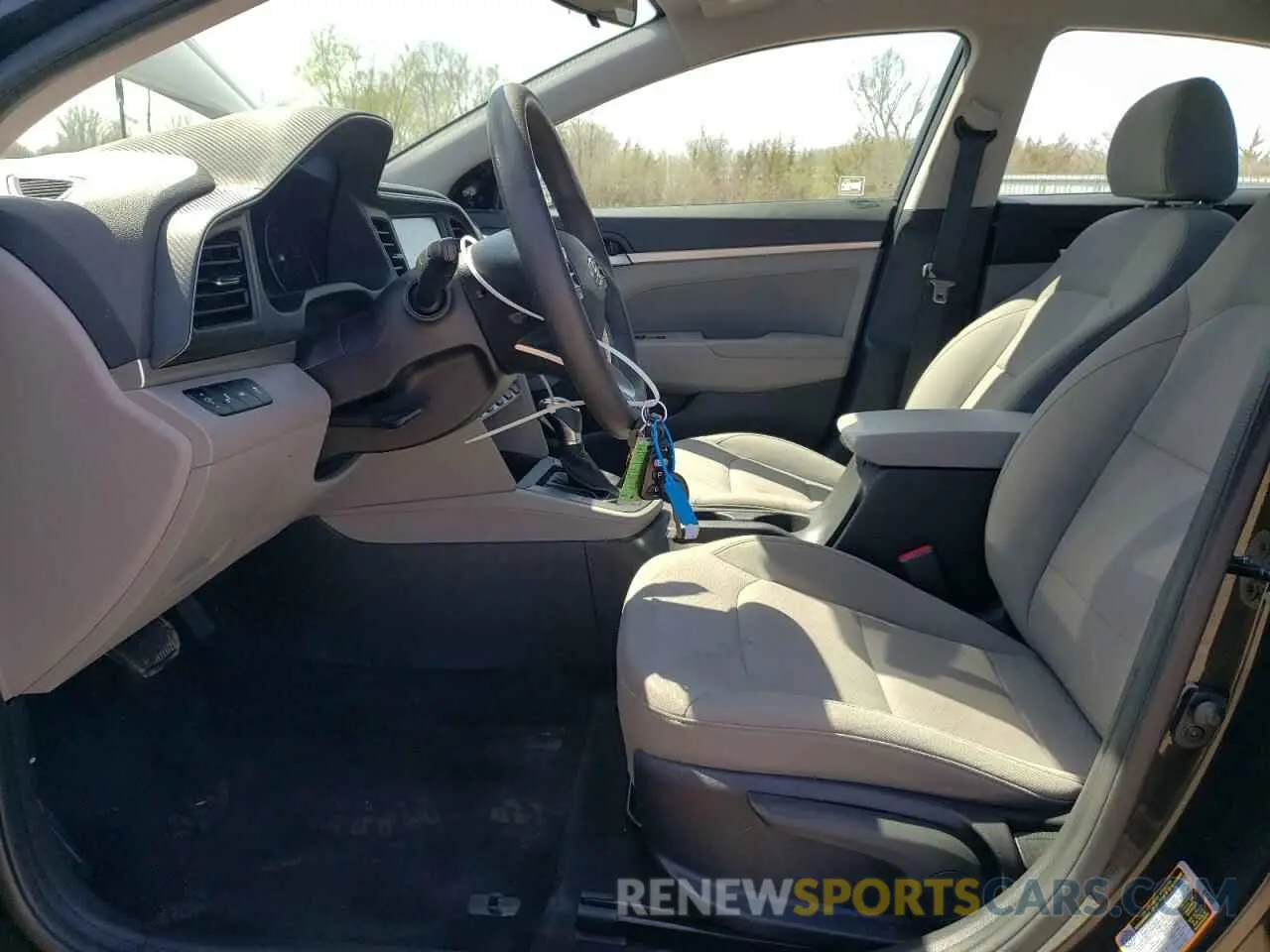 7 fotografías del automóvil dañado 5NPD84LF9LH561161 HYUNDAI ELANTRA 2020