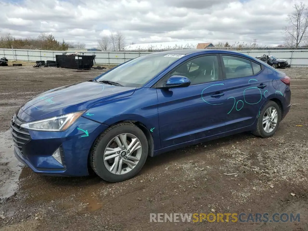 1 fotografías del automóvil dañado 5NPD84LF9LH563928 HYUNDAI ELANTRA 2020