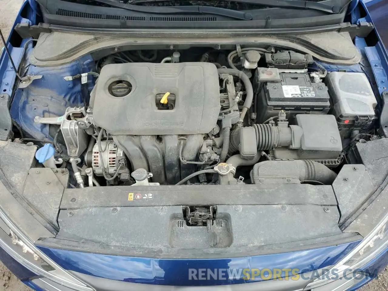 11 fotografías del automóvil dañado 5NPD84LF9LH563928 HYUNDAI ELANTRA 2020