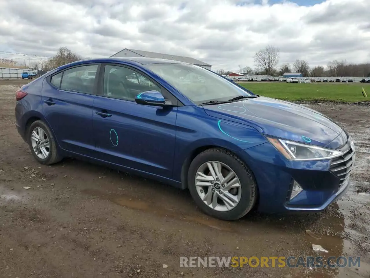 4 fotografías del automóvil dañado 5NPD84LF9LH563928 HYUNDAI ELANTRA 2020