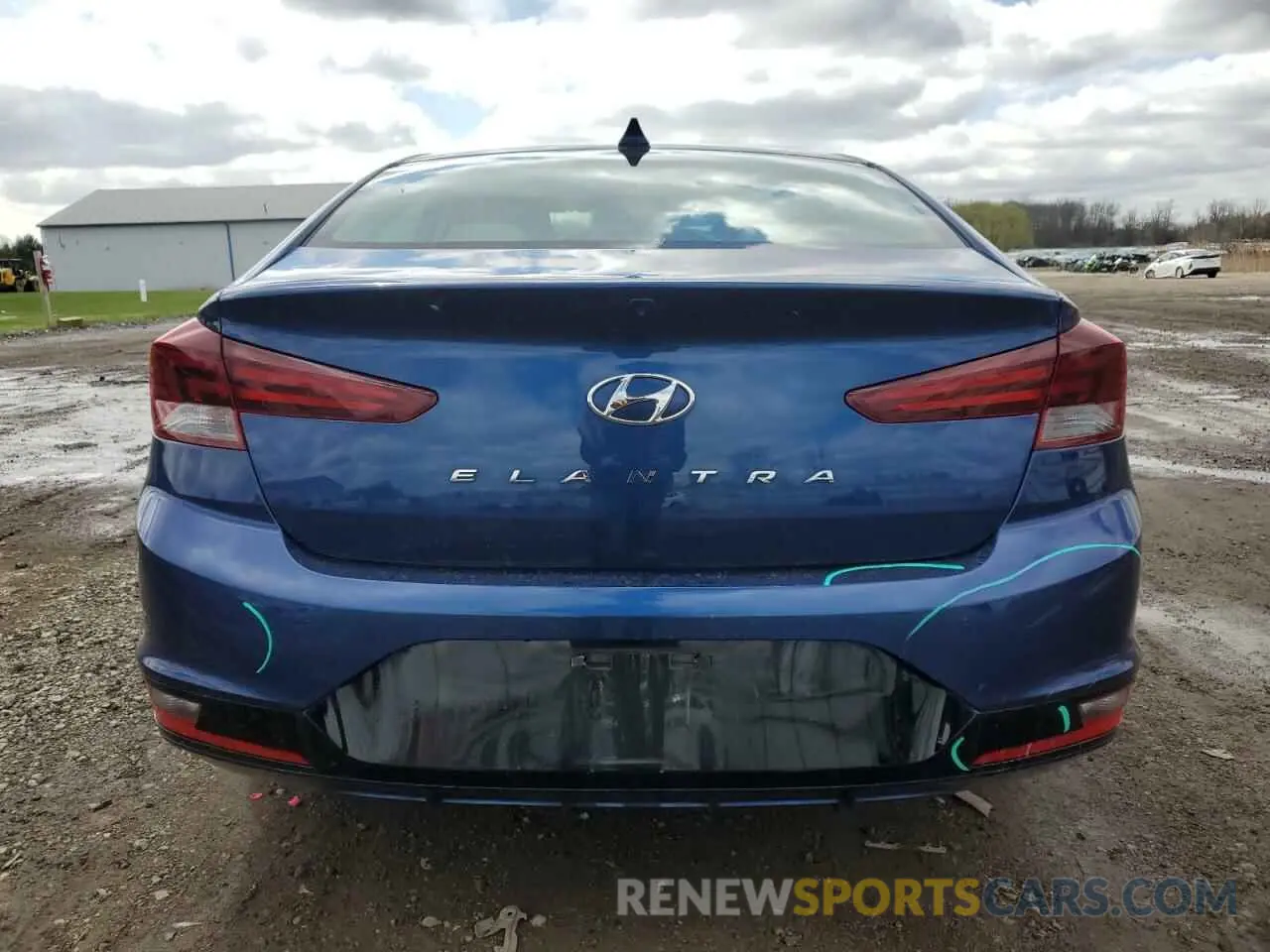 6 fotografías del automóvil dañado 5NPD84LF9LH563928 HYUNDAI ELANTRA 2020