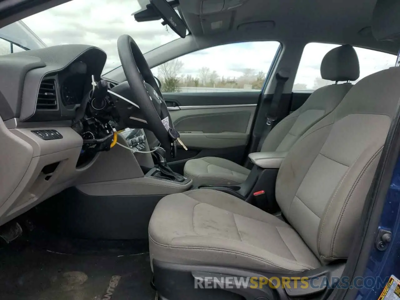7 fotografías del automóvil dañado 5NPD84LF9LH563928 HYUNDAI ELANTRA 2020