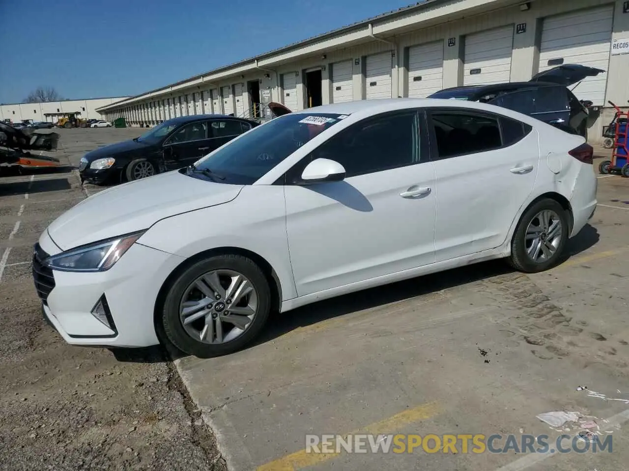 1 fotografías del automóvil dañado 5NPD84LF9LH567817 HYUNDAI ELANTRA 2020