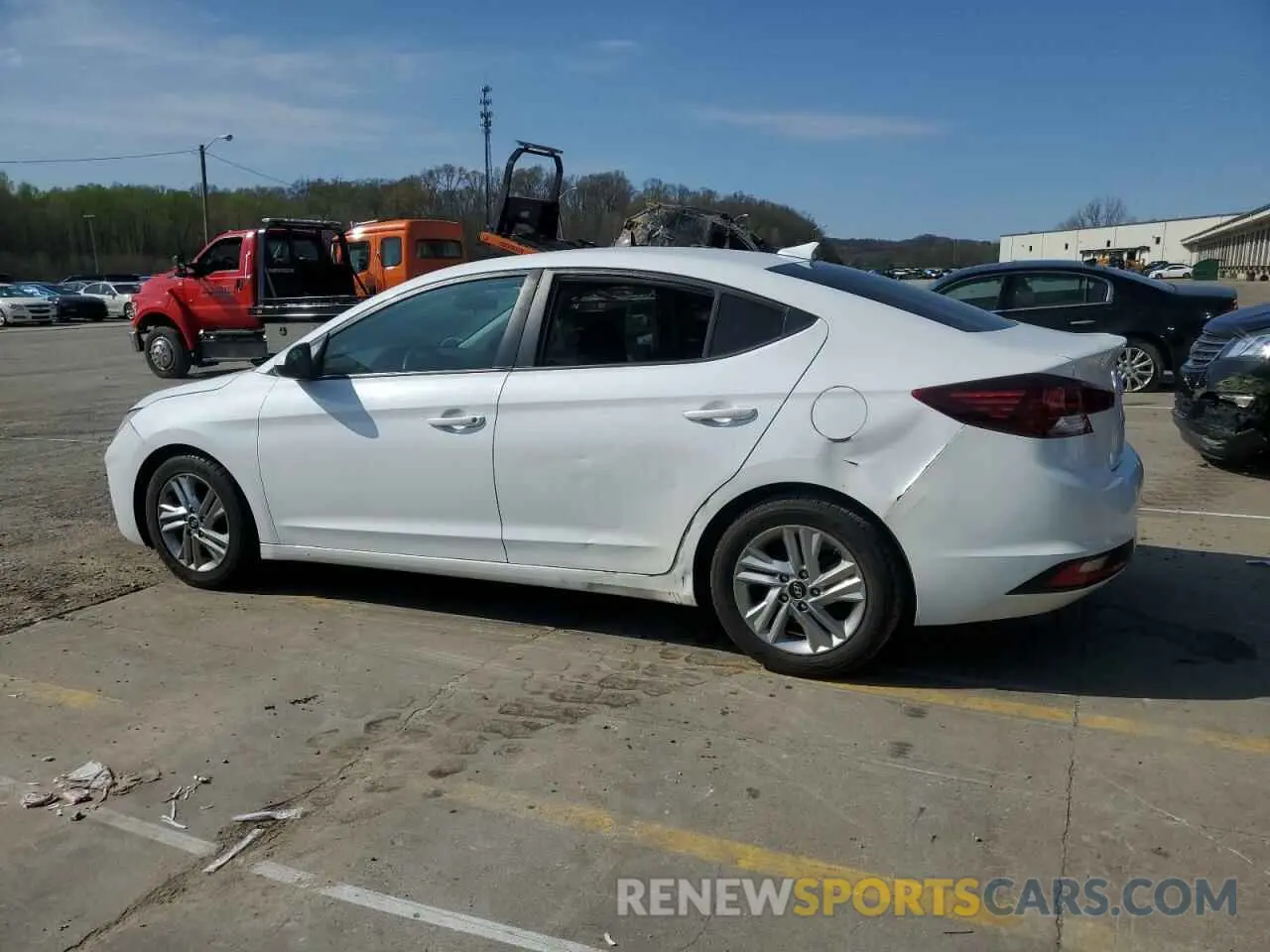 2 fotografías del automóvil dañado 5NPD84LF9LH567817 HYUNDAI ELANTRA 2020