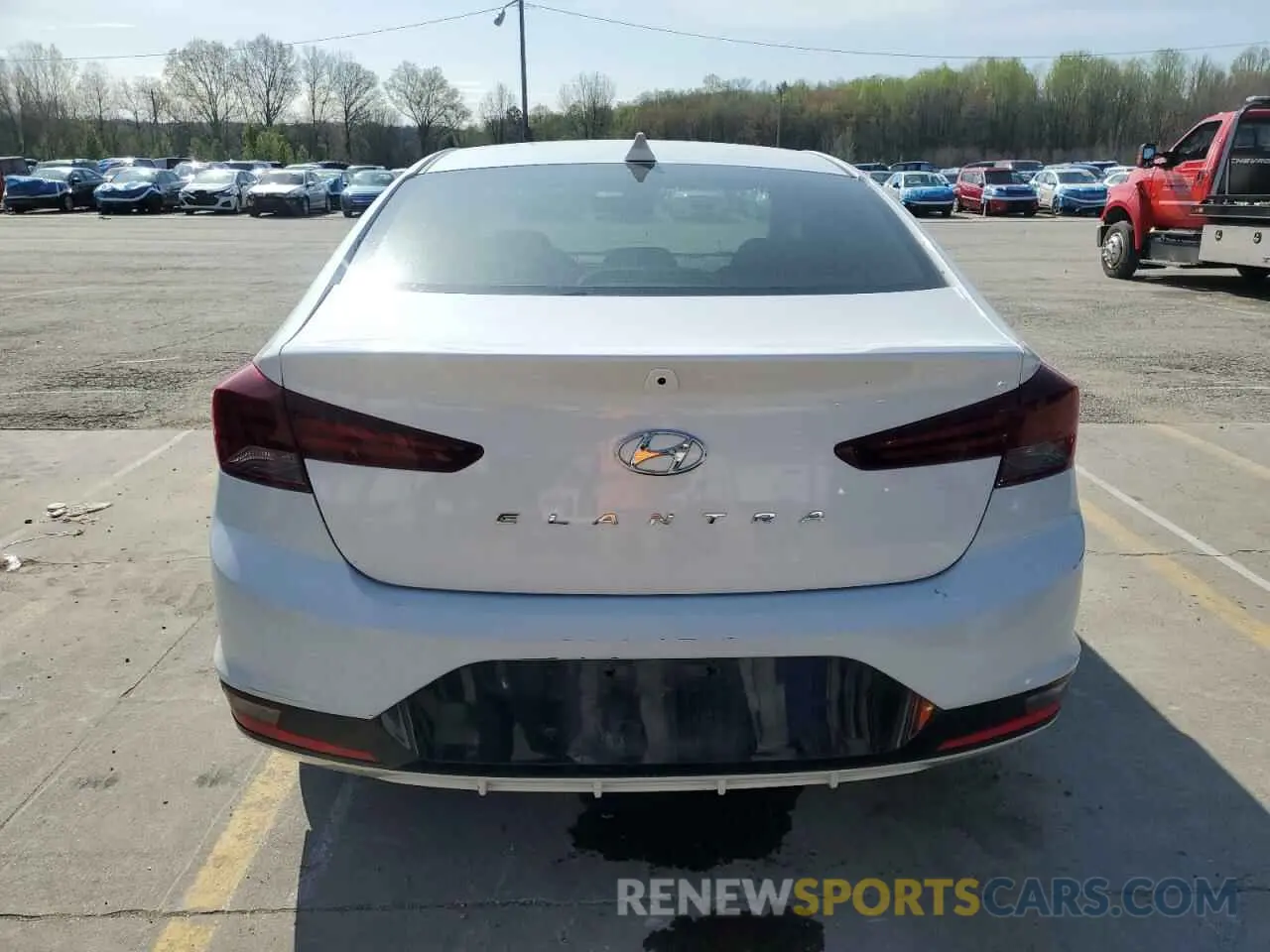 6 fotografías del automóvil dañado 5NPD84LF9LH567817 HYUNDAI ELANTRA 2020