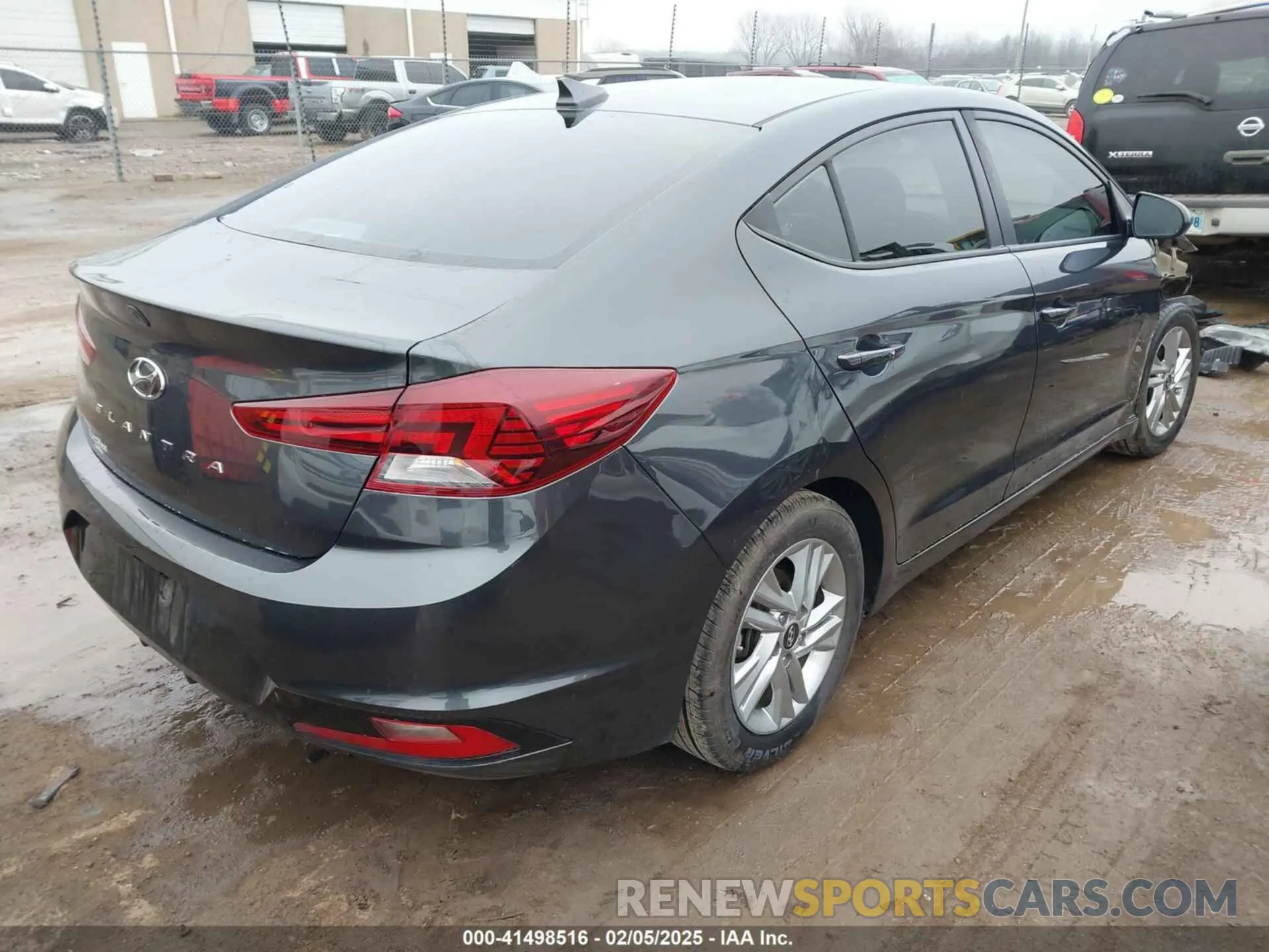 4 fotografías del automóvil dañado 5NPD84LF9LH568174 HYUNDAI ELANTRA 2020