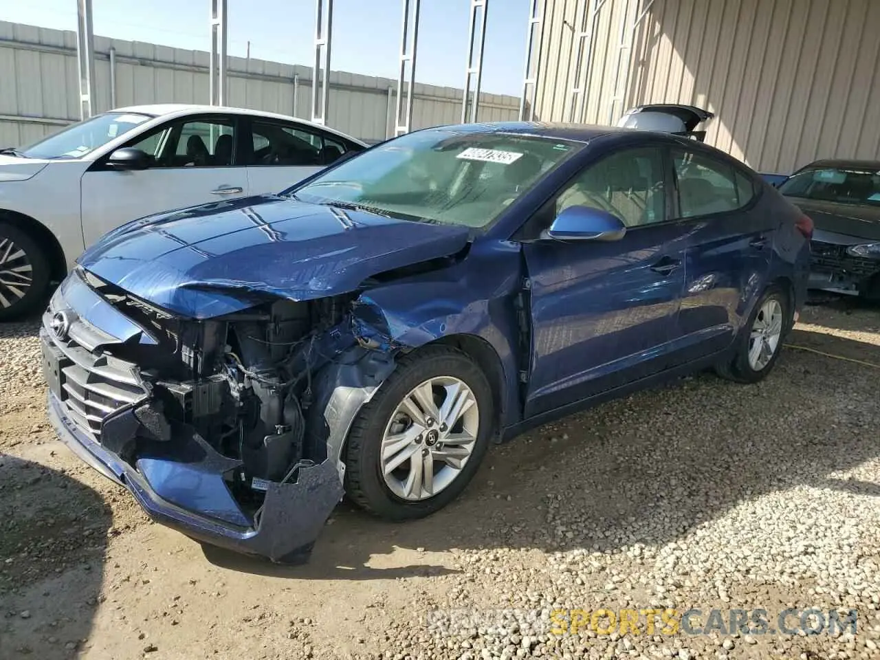 1 fotografías del automóvil dañado 5NPD84LF9LH569678 HYUNDAI ELANTRA 2020