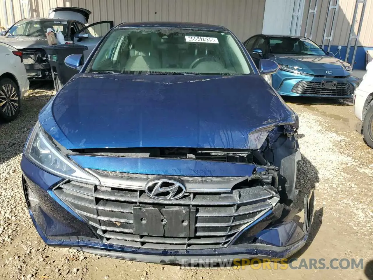5 fotografías del automóvil dañado 5NPD84LF9LH569678 HYUNDAI ELANTRA 2020