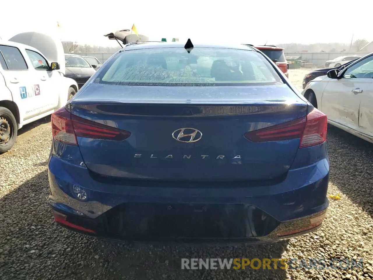 6 fotografías del automóvil dañado 5NPD84LF9LH569678 HYUNDAI ELANTRA 2020