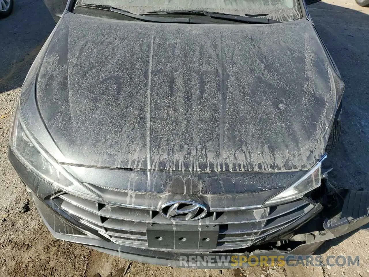 11 fotografías del automóvil dañado 5NPD84LF9LH576338 HYUNDAI ELANTRA 2020