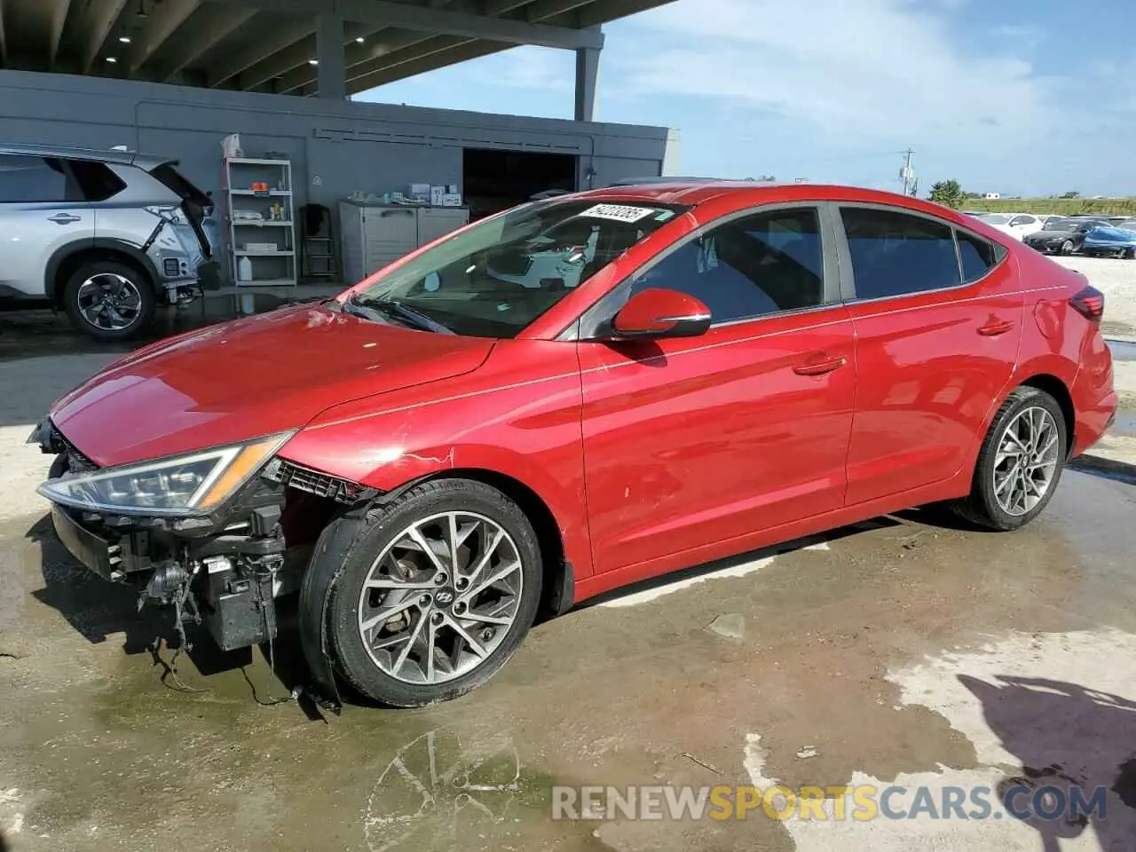 1 fotografías del automóvil dañado 5NPD84LF9LH576775 HYUNDAI ELANTRA 2020