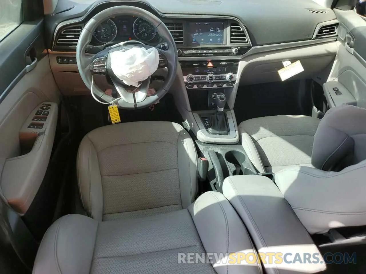 8 fotografías del automóvil dañado 5NPD84LF9LH576775 HYUNDAI ELANTRA 2020