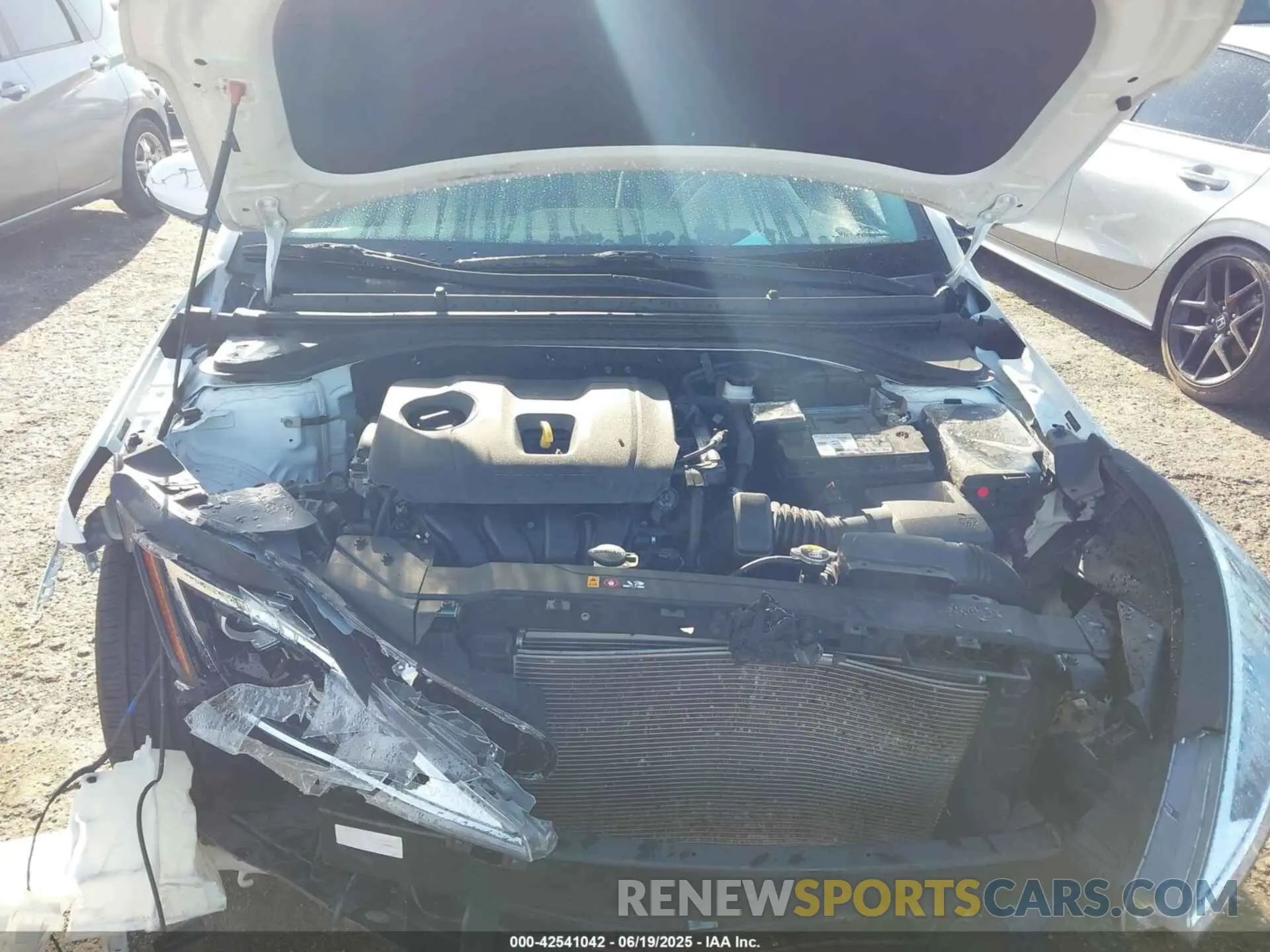 10 fotografías del automóvil dañado 5NPD84LF9LH579563 HYUNDAI ELANTRA 2020