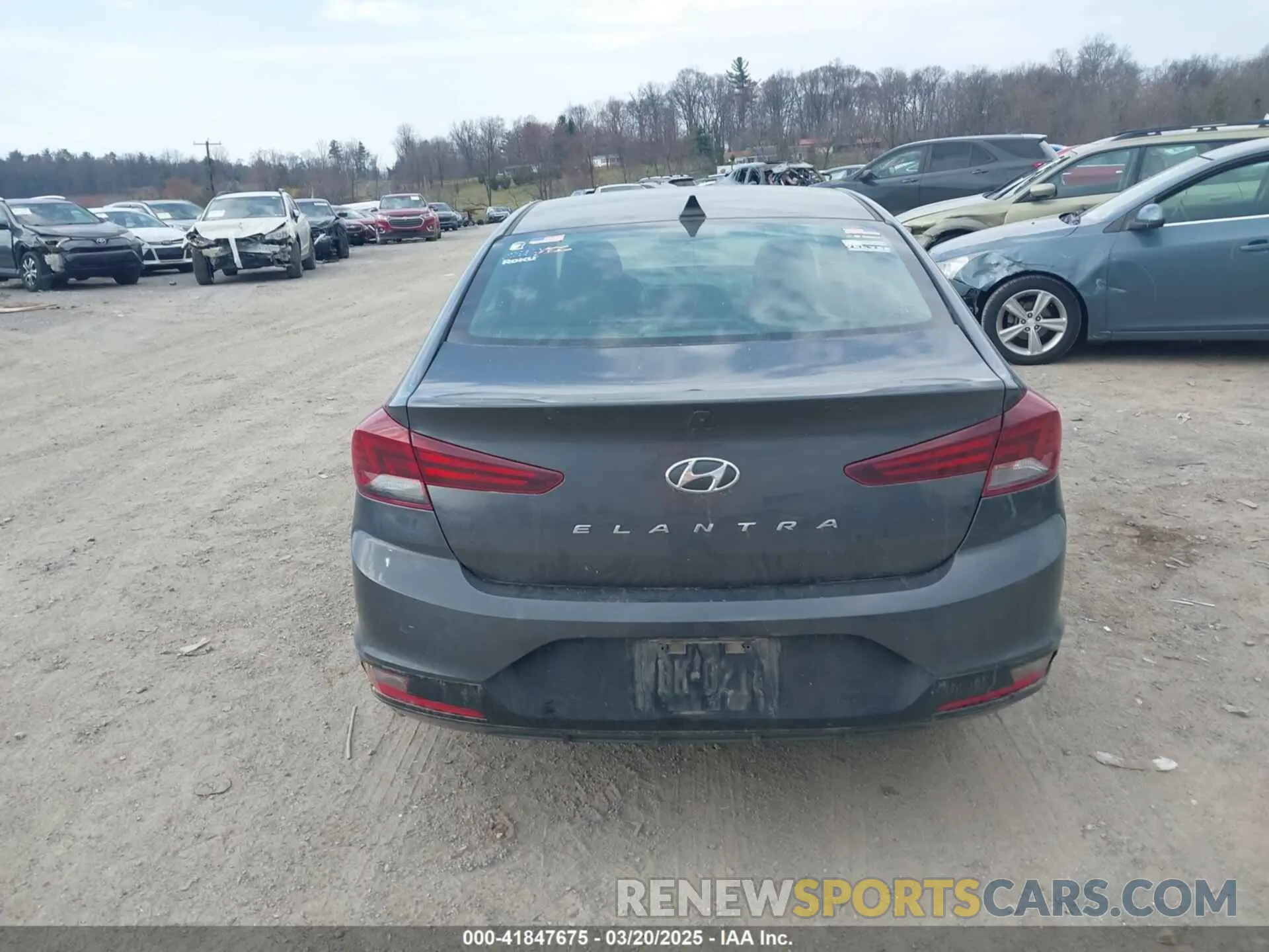 16 fotografías del automóvil dañado 5NPD84LF9LH583368 HYUNDAI ELANTRA 2020