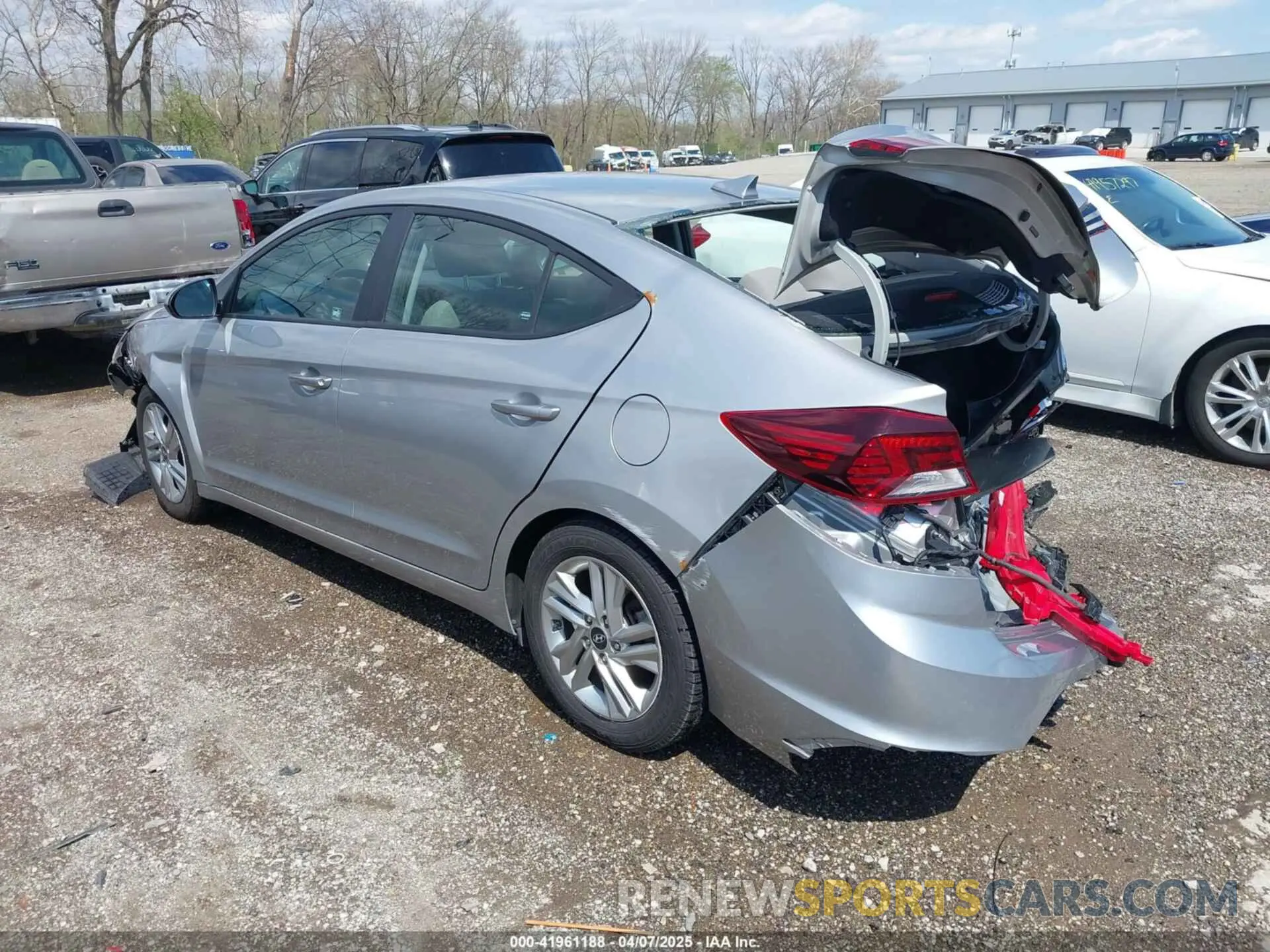 3 fotografías del automóvil dañado 5NPD84LF9LH584648 HYUNDAI ELANTRA 2020