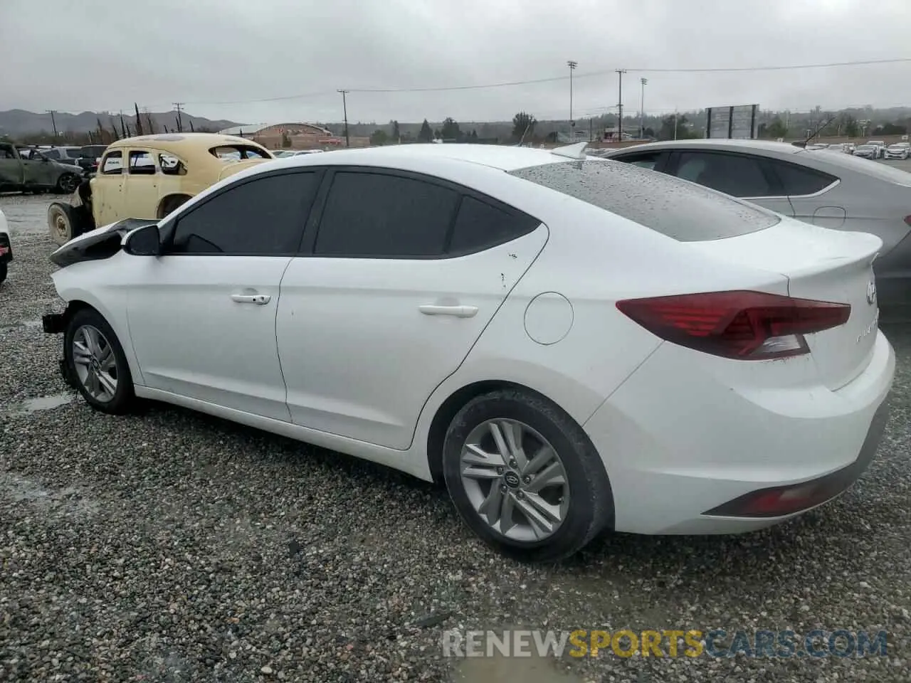 2 fotografías del automóvil dañado 5NPD84LF9LH591051 HYUNDAI ELANTRA 2020
