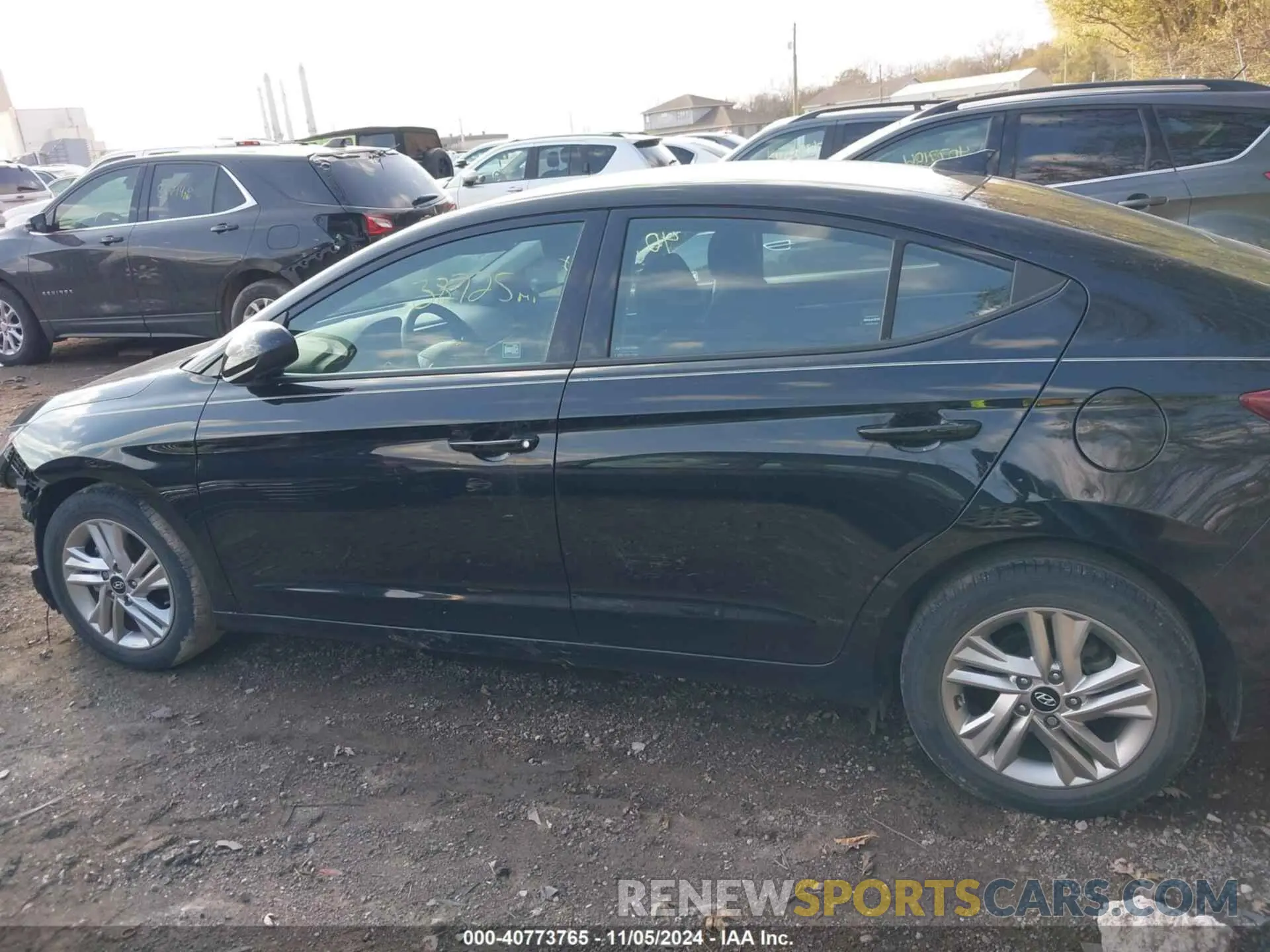 15 fotografías del automóvil dañado 5NPD84LF9LH595391 HYUNDAI ELANTRA 2020