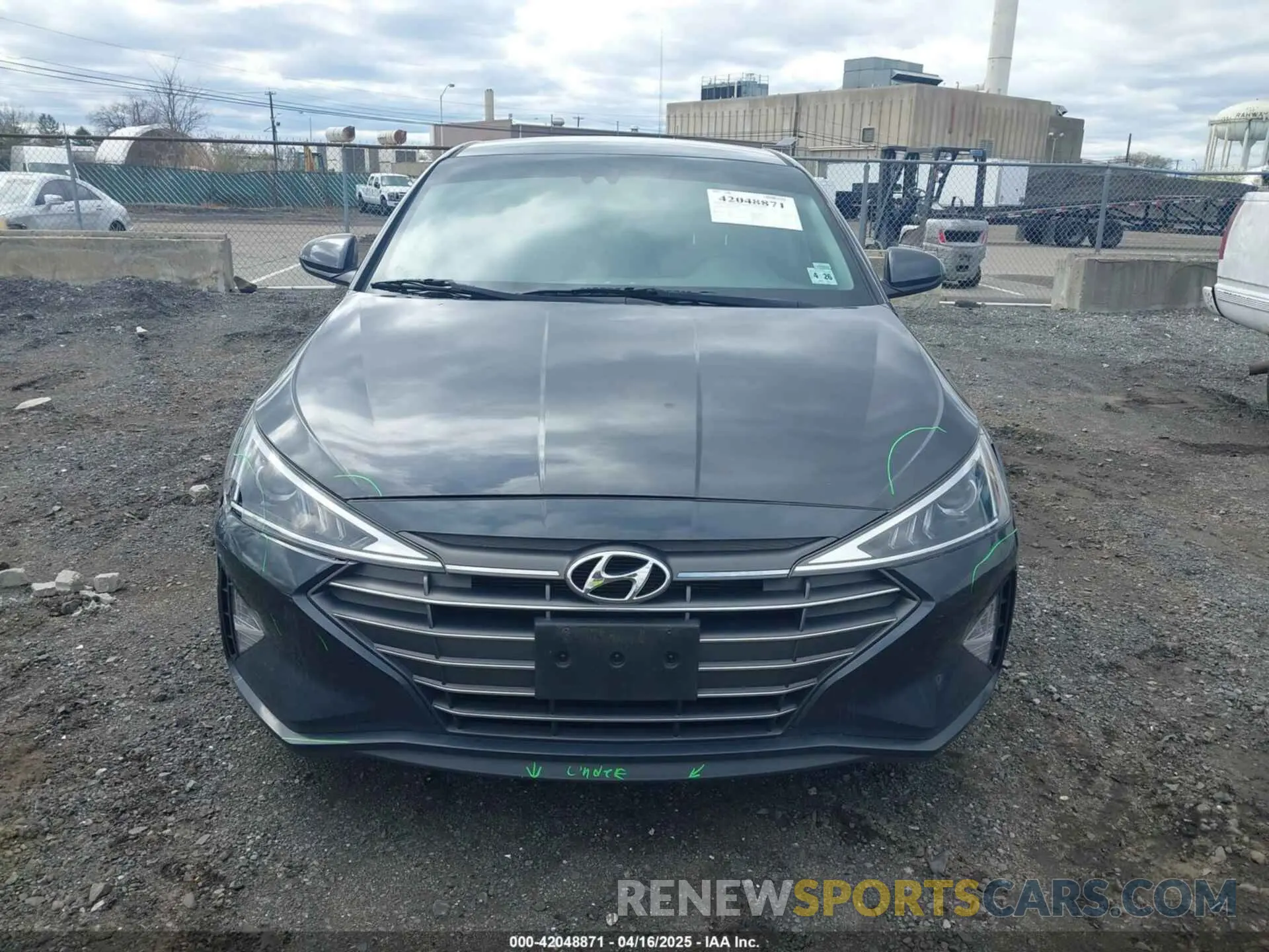 12 fotografías del automóvil dañado 5NPD84LF9LH611119 HYUNDAI ELANTRA 2020