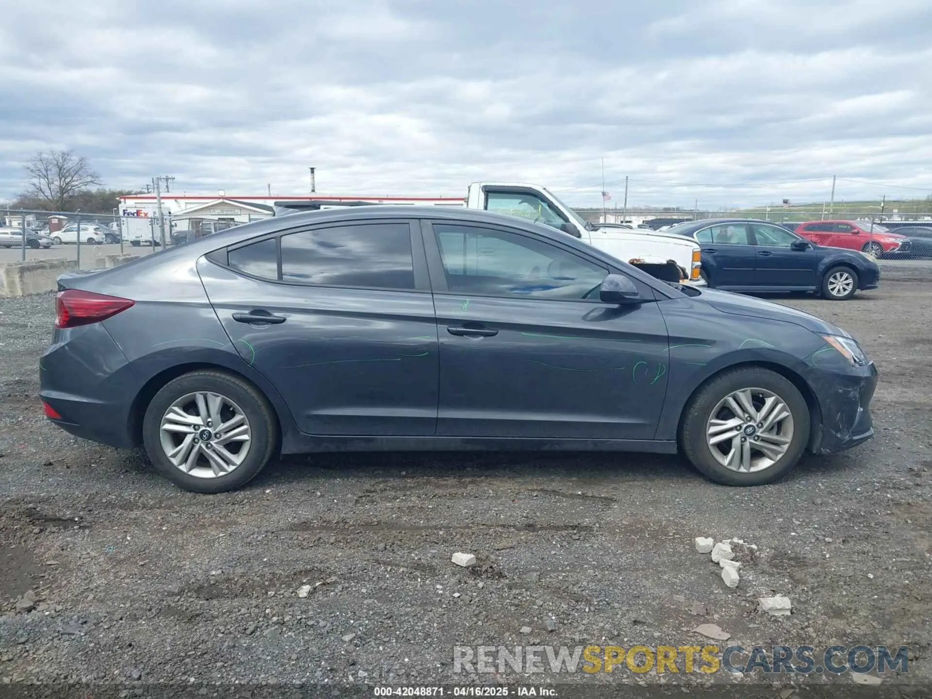 13 fotografías del automóvil dañado 5NPD84LF9LH611119 HYUNDAI ELANTRA 2020