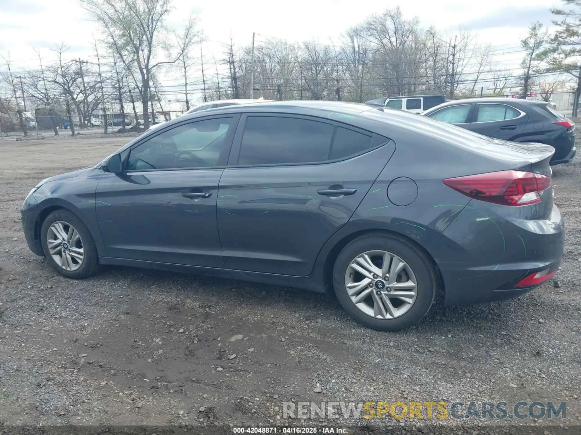 14 fotografías del automóvil dañado 5NPD84LF9LH611119 HYUNDAI ELANTRA 2020