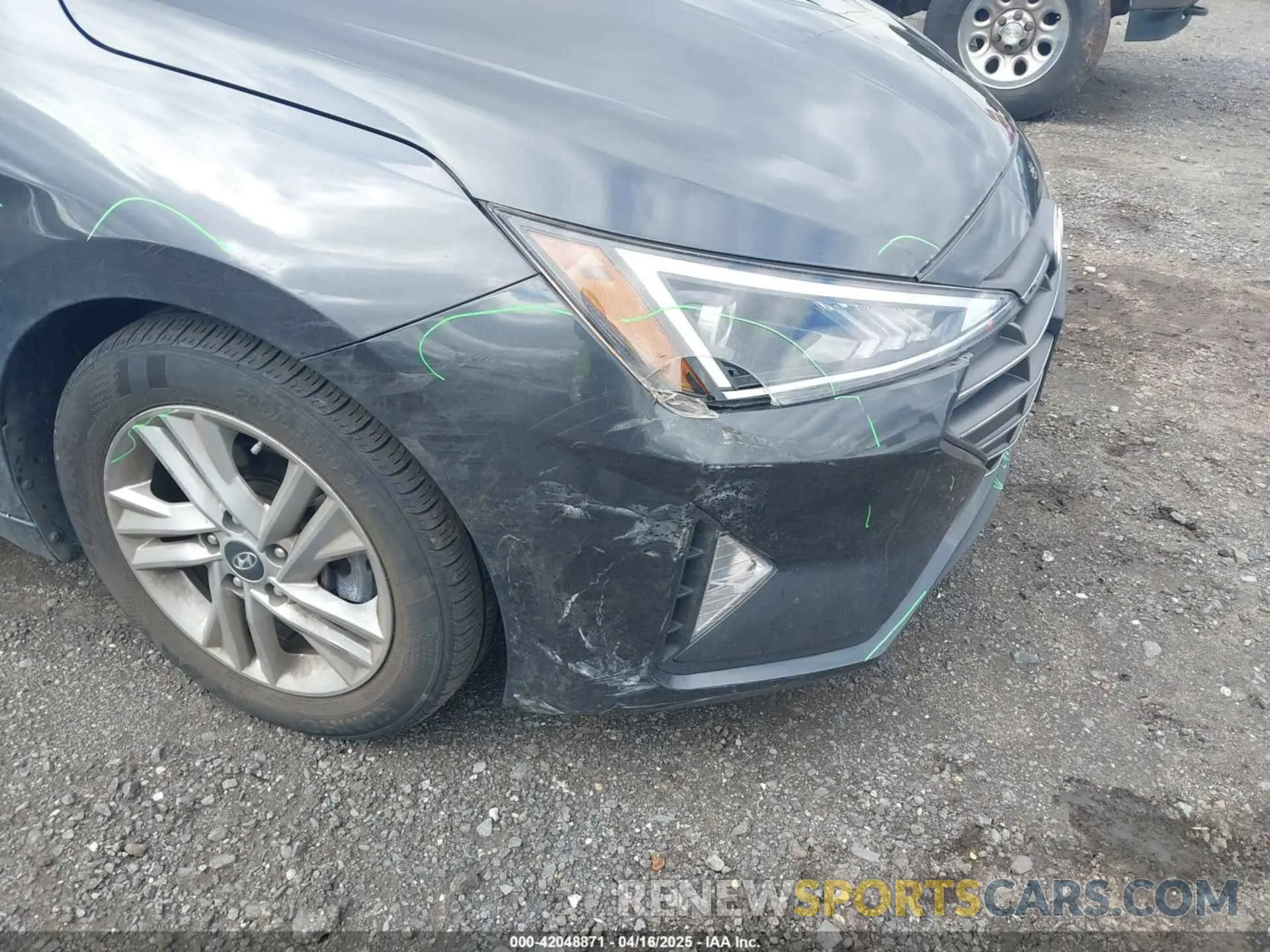 6 fotografías del automóvil dañado 5NPD84LF9LH611119 HYUNDAI ELANTRA 2020