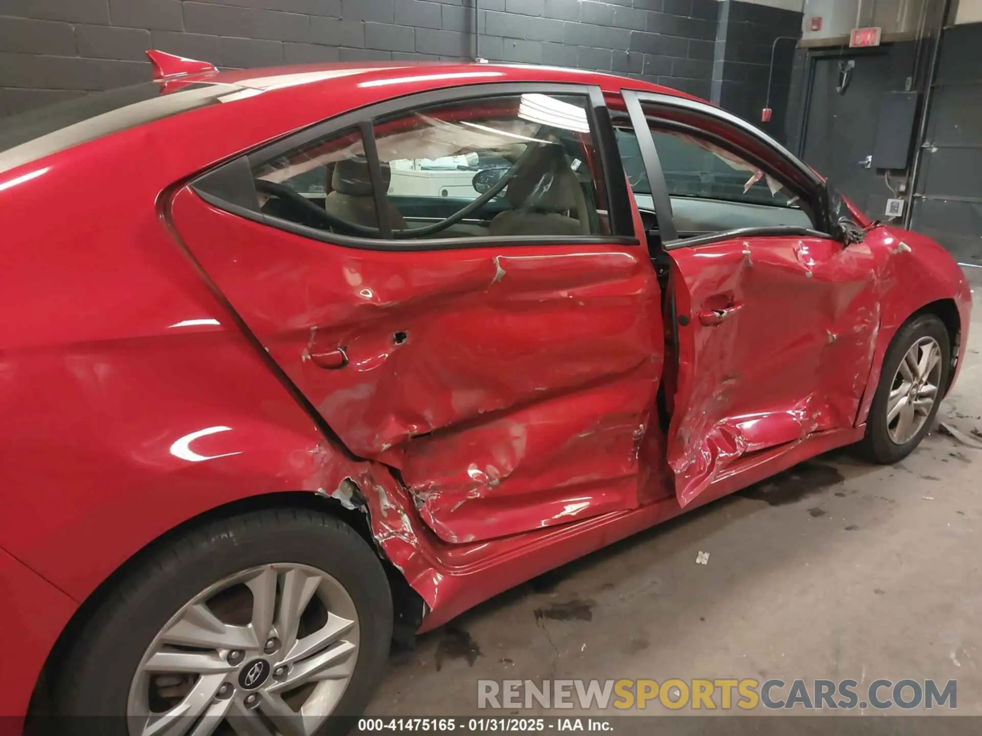 6 fotografías del automóvil dañado 5NPD84LF9LH612478 HYUNDAI ELANTRA 2020