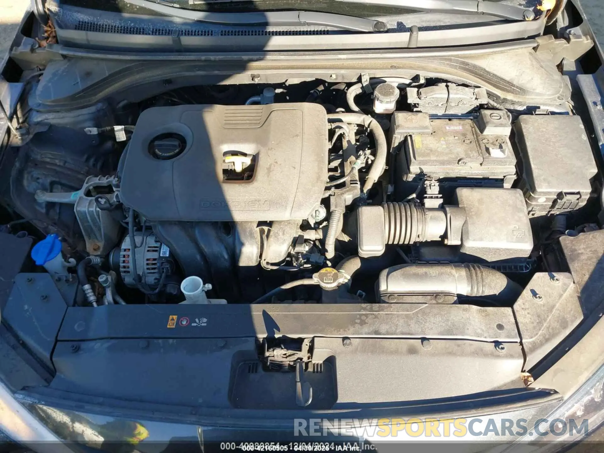 10 fotografías del automóvil dañado 5NPD84LF9LH622444 HYUNDAI ELANTRA 2020