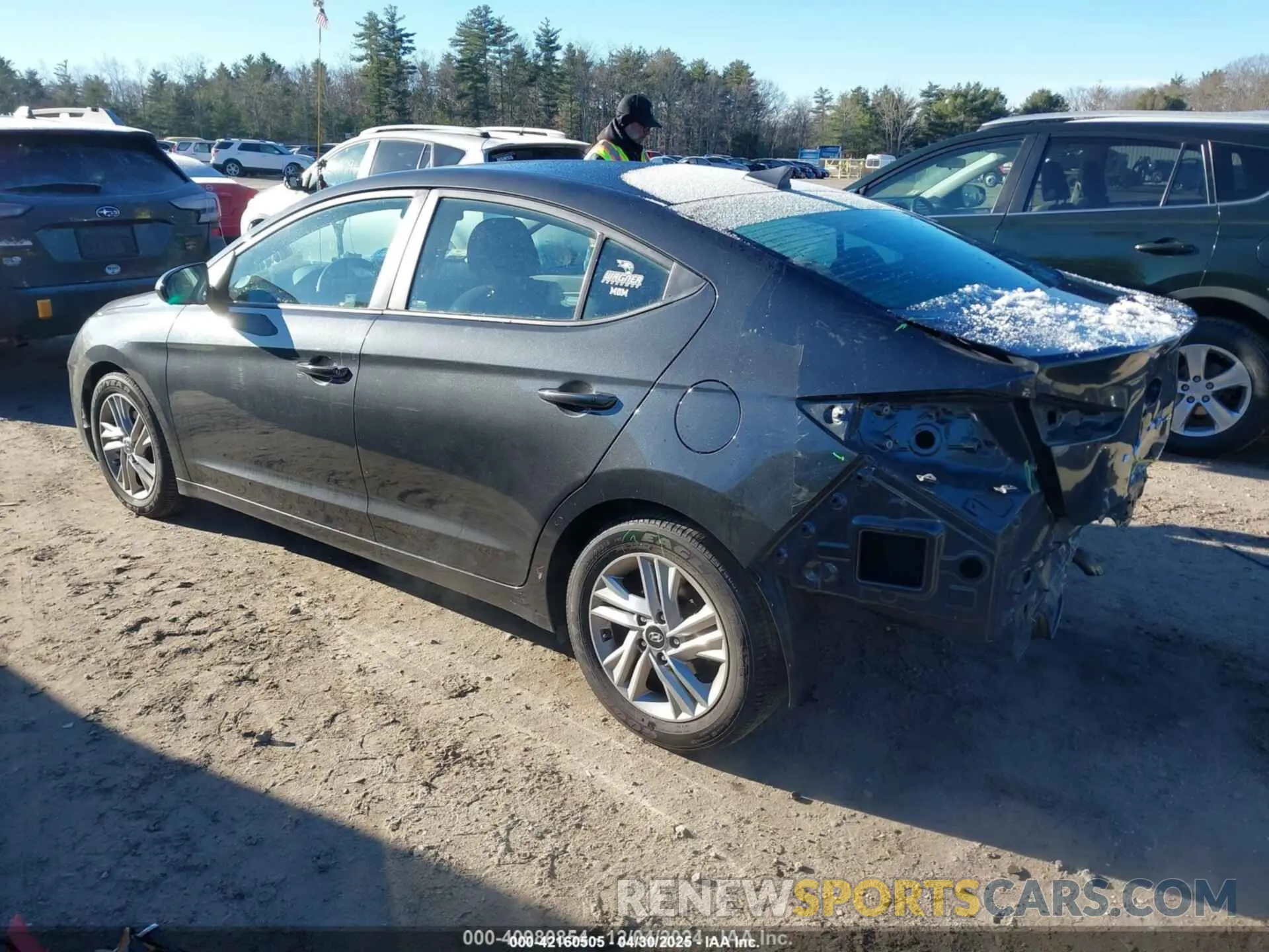 3 fotografías del automóvil dañado 5NPD84LF9LH622444 HYUNDAI ELANTRA 2020